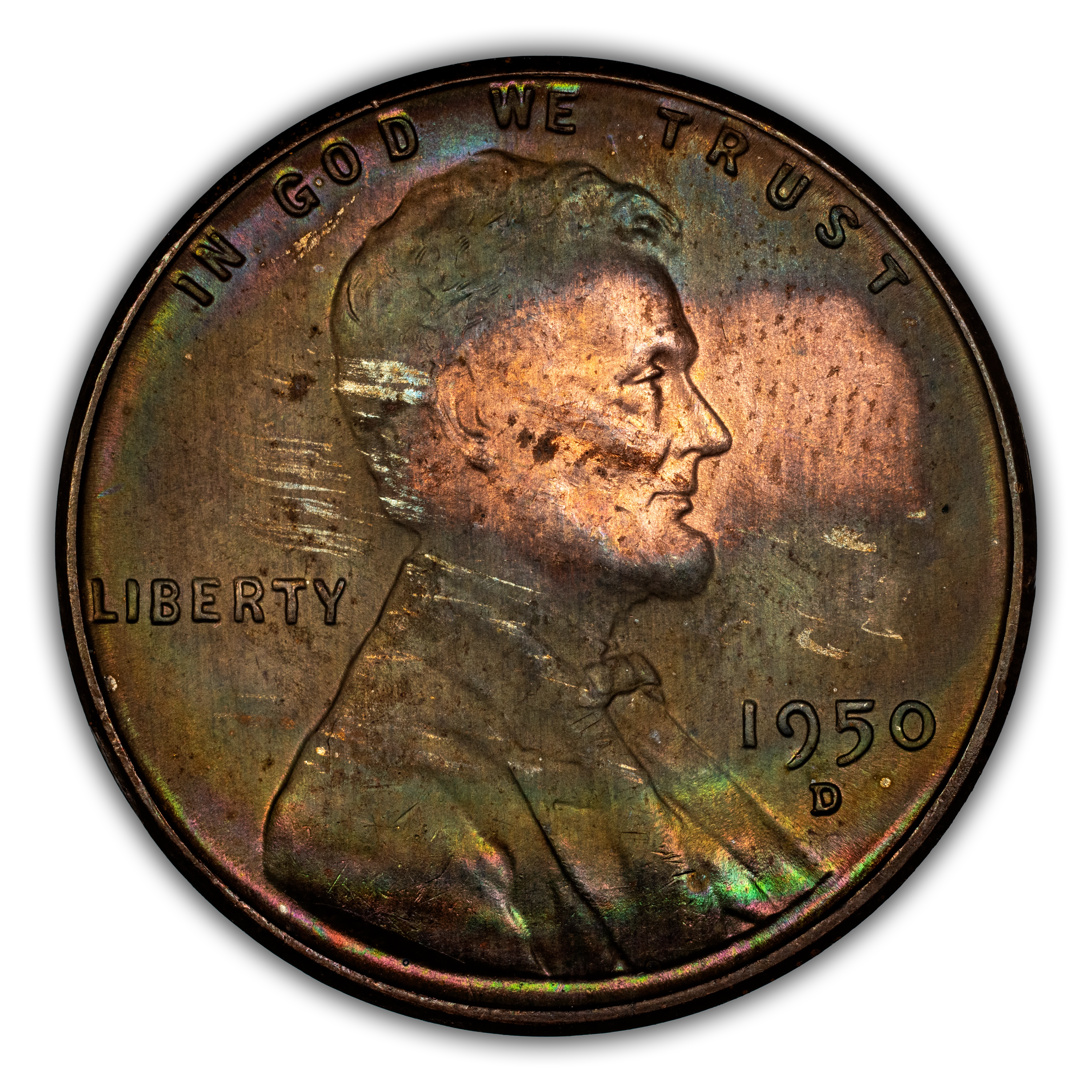 1950-D 1c MS BN