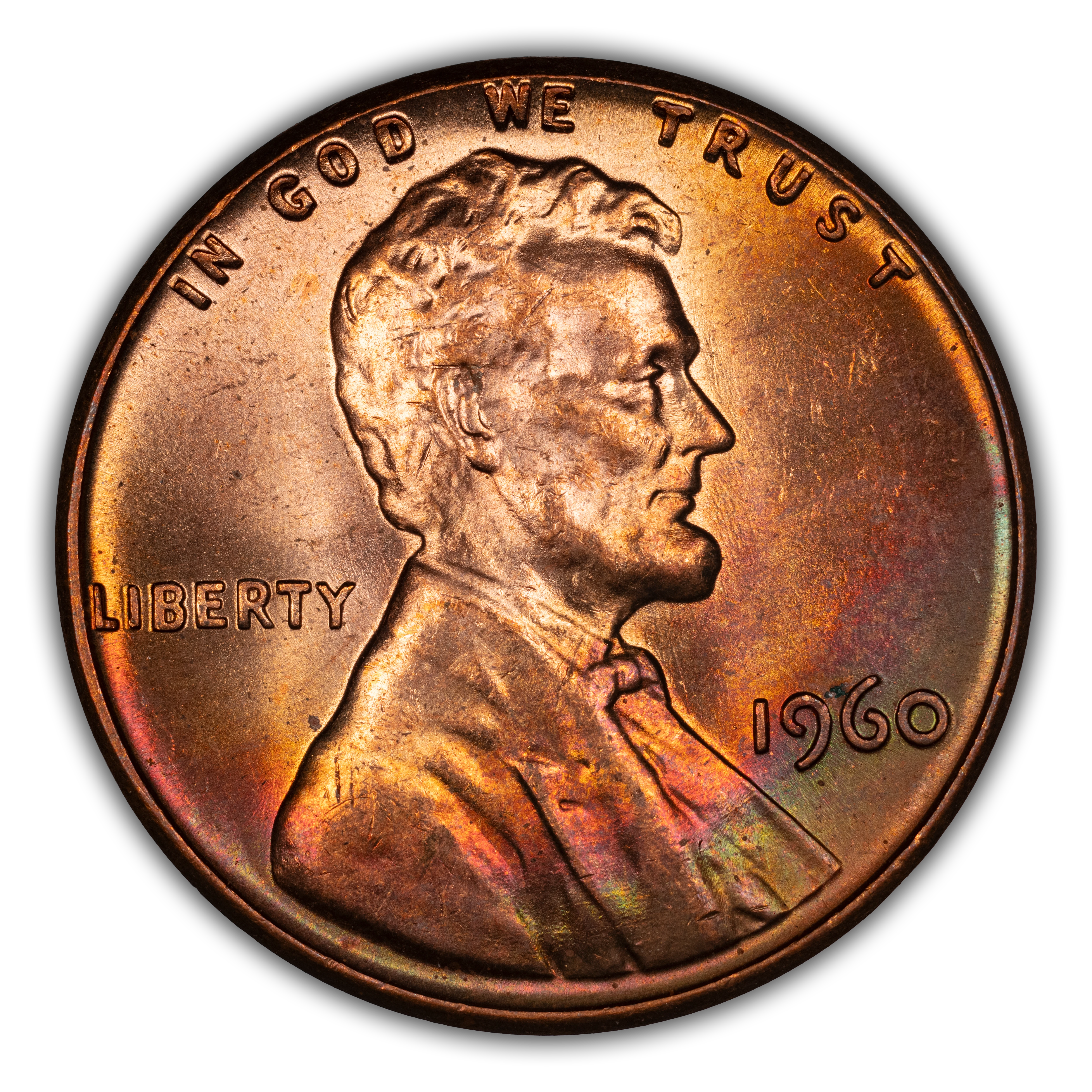 1960 1c Large Date MS RB