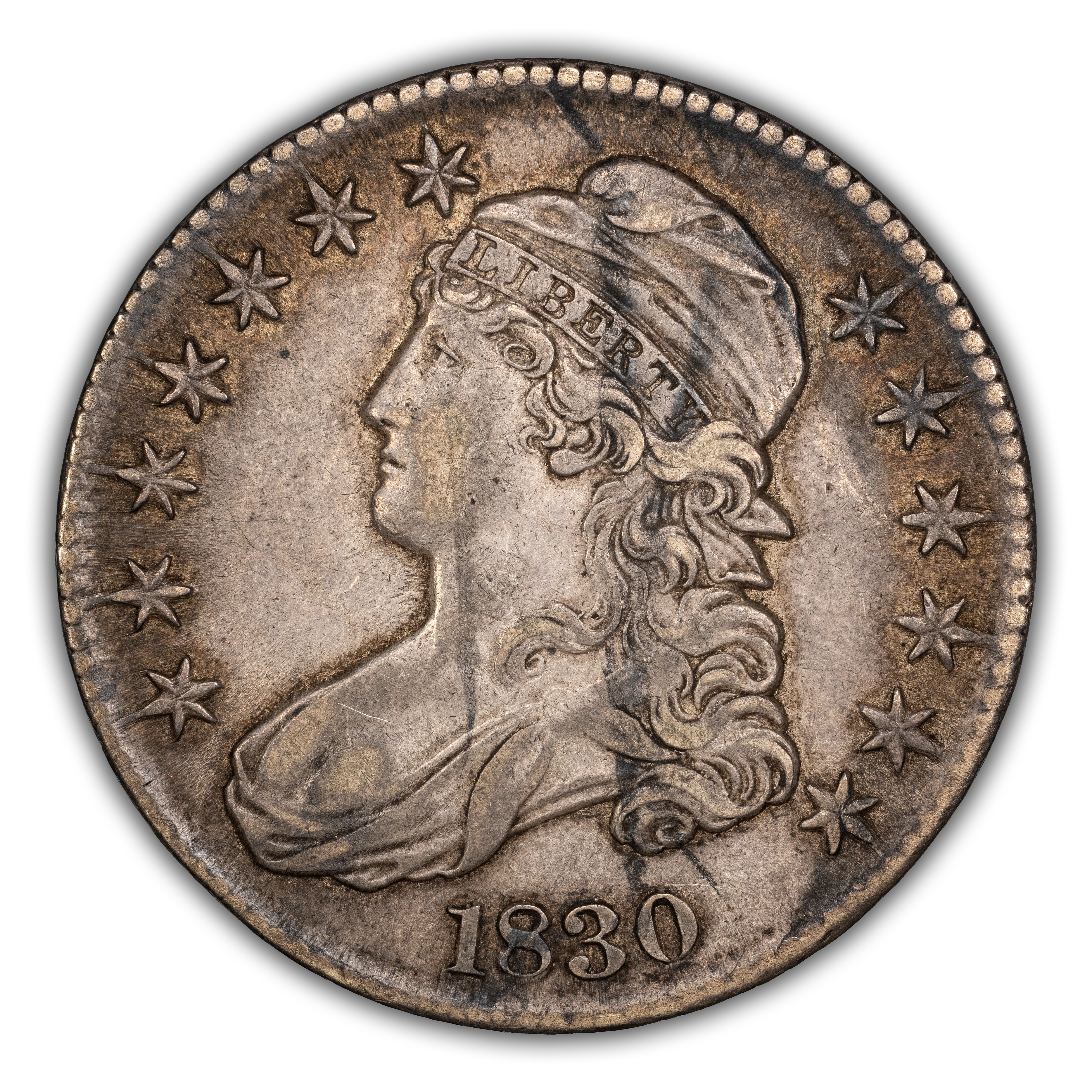 1830 50c Small 0, O-112 MS