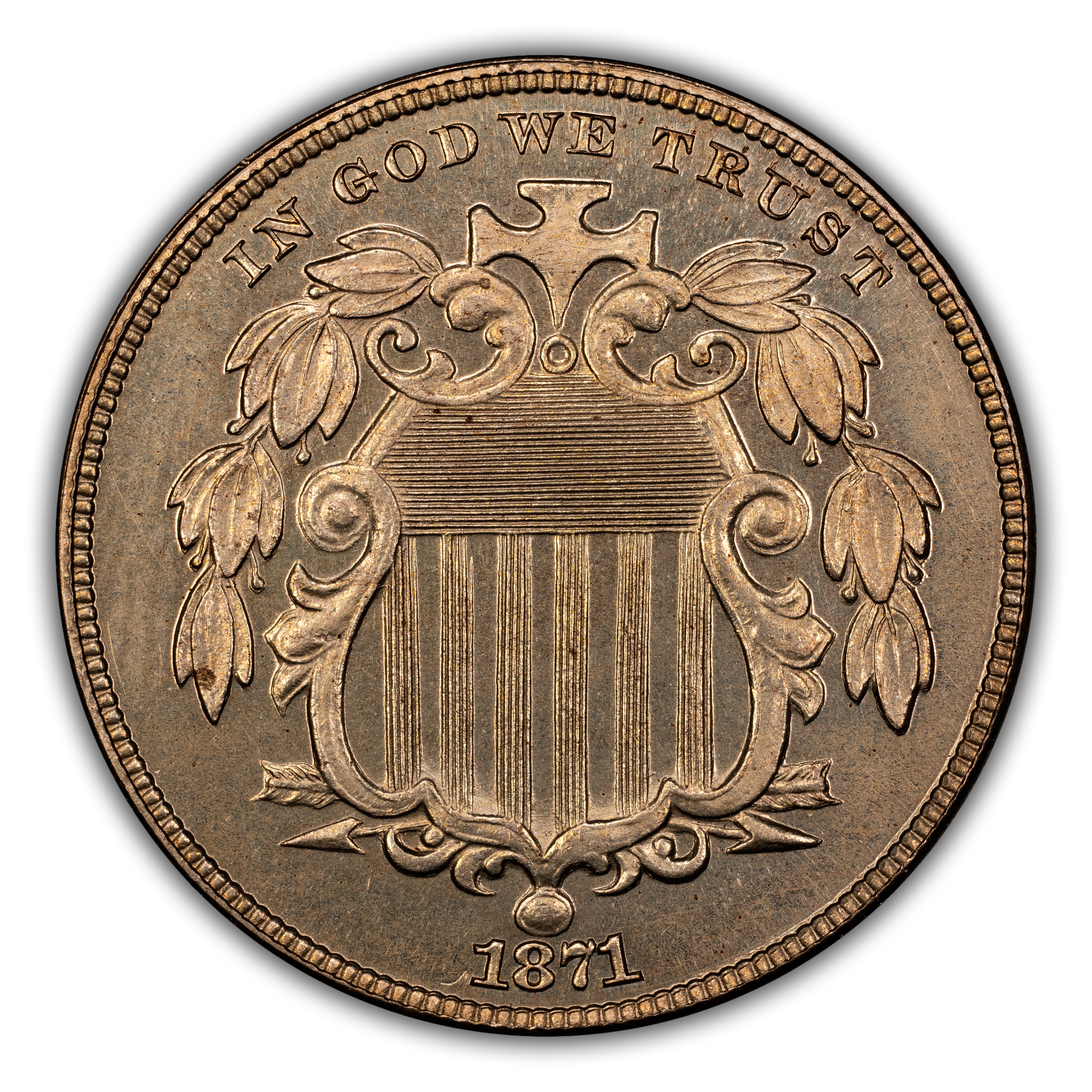 1871 5c PR