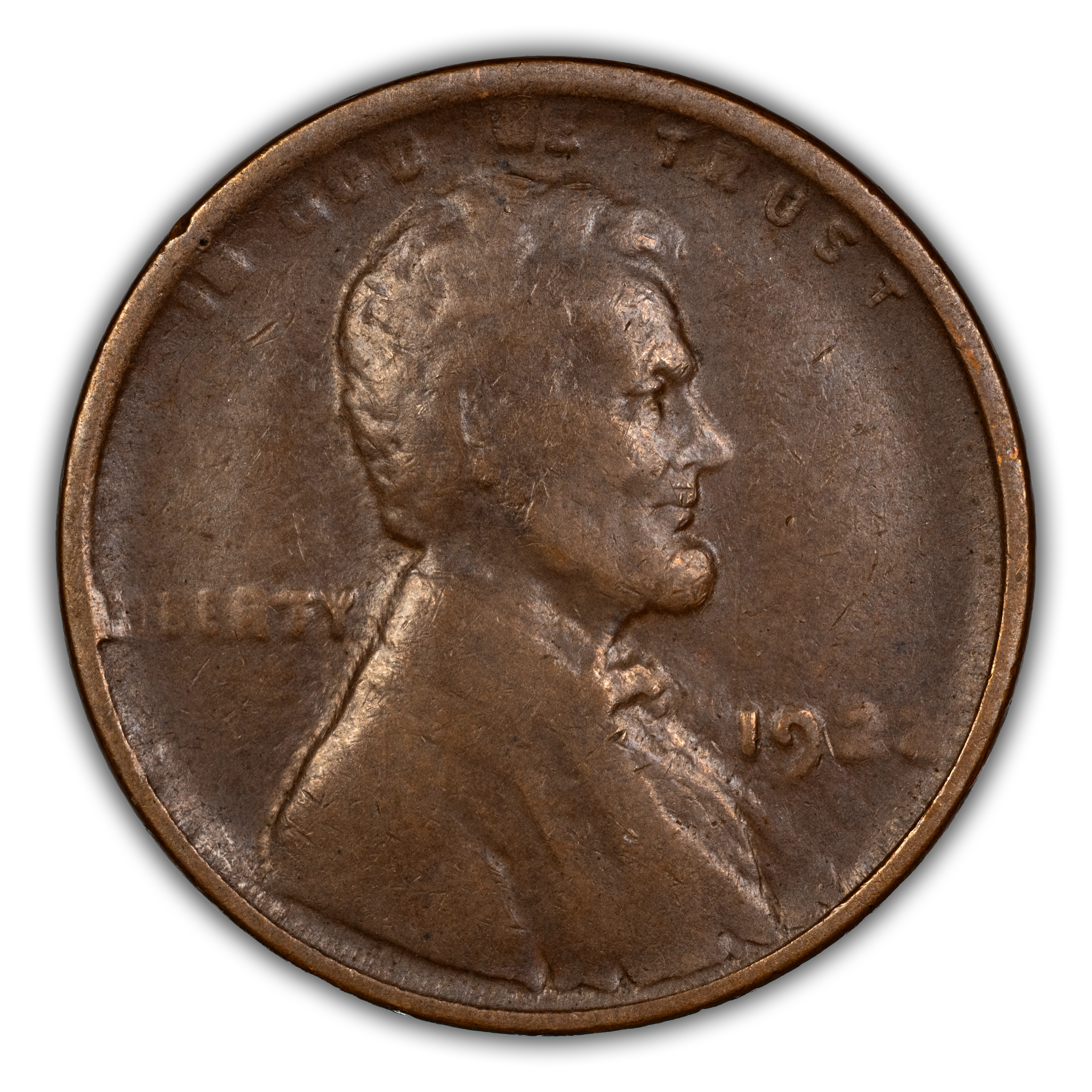 1922-D 1c Weak D, Weak Reverse, Die Pair 4 MS BN