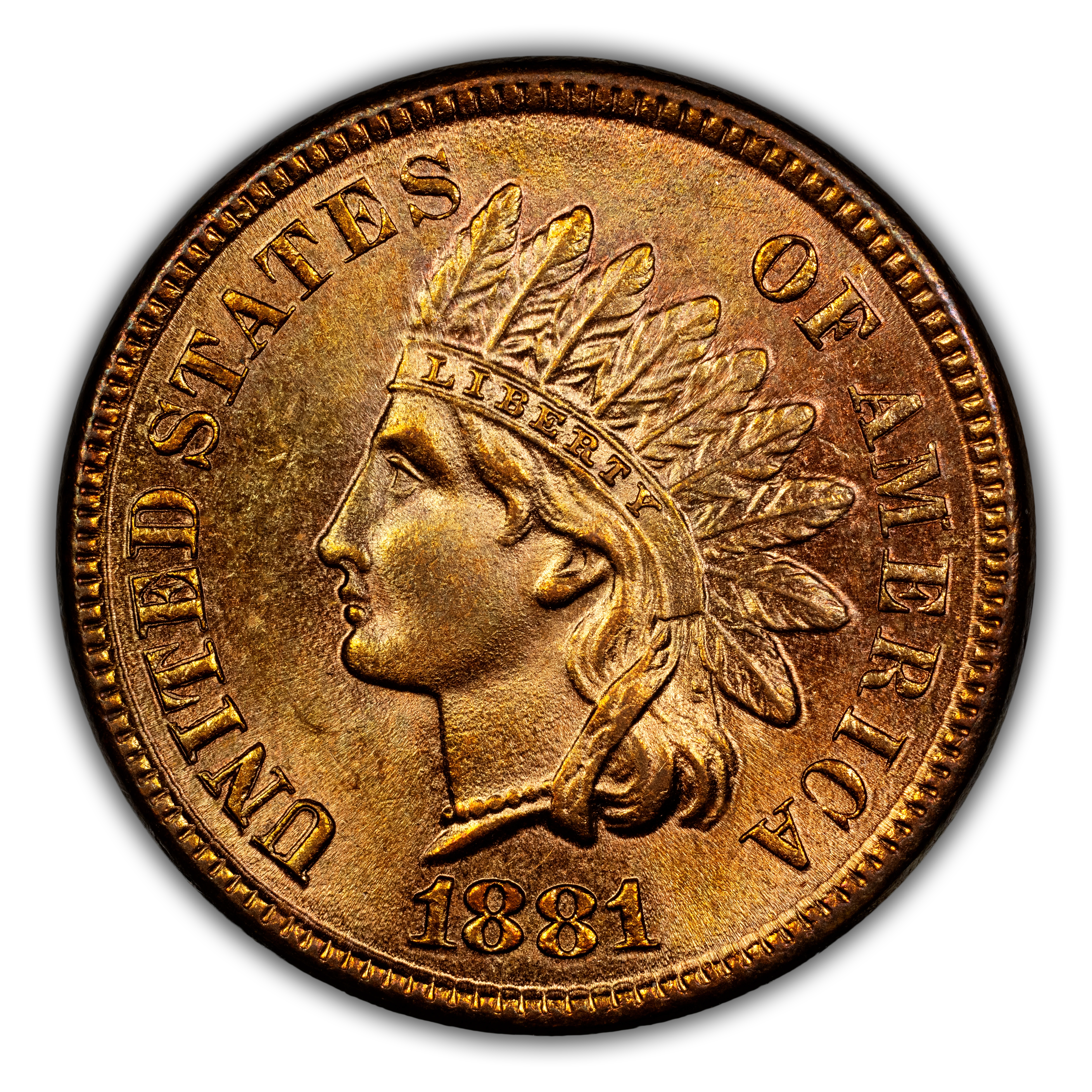 1881 1c MS RD