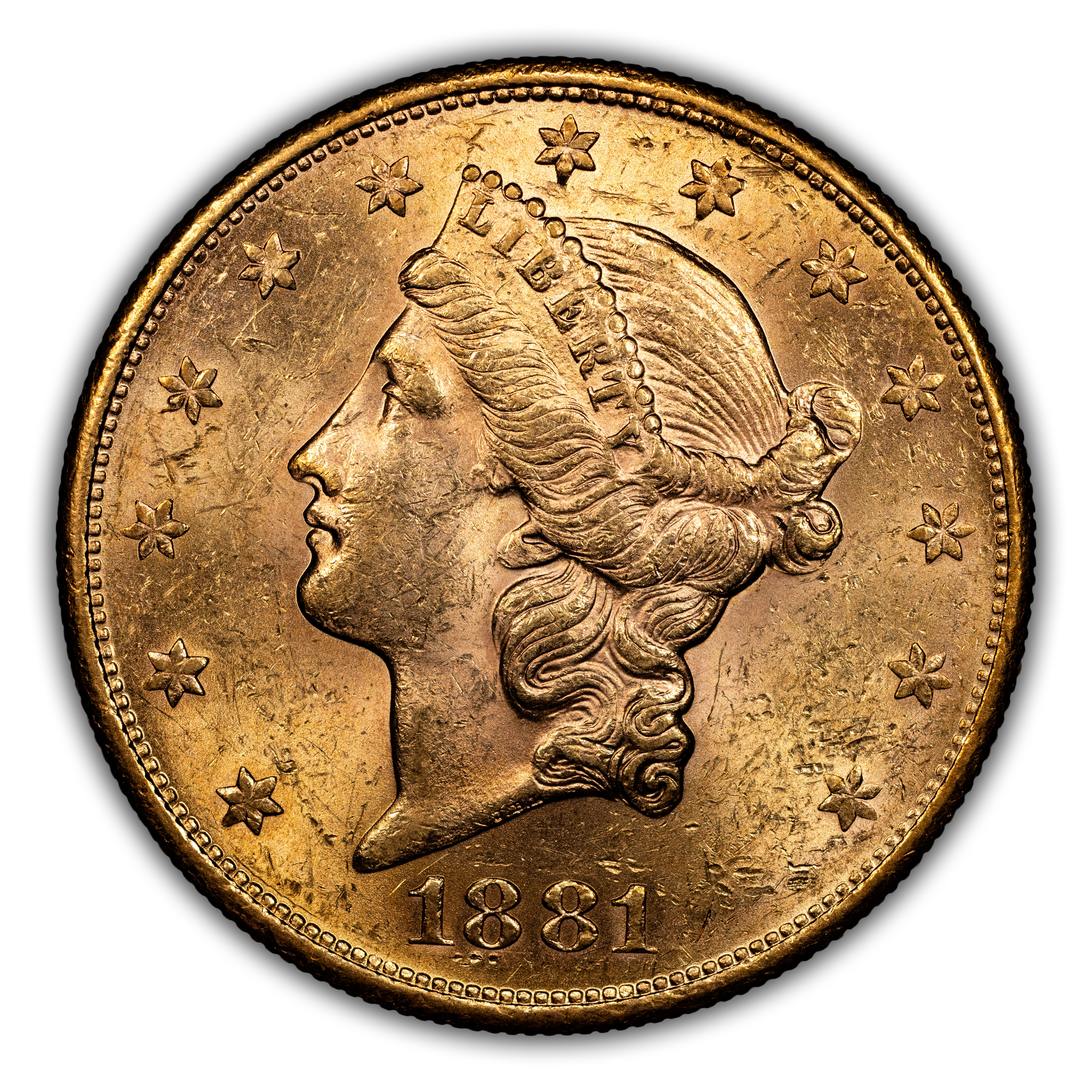 1881-S $20 MS