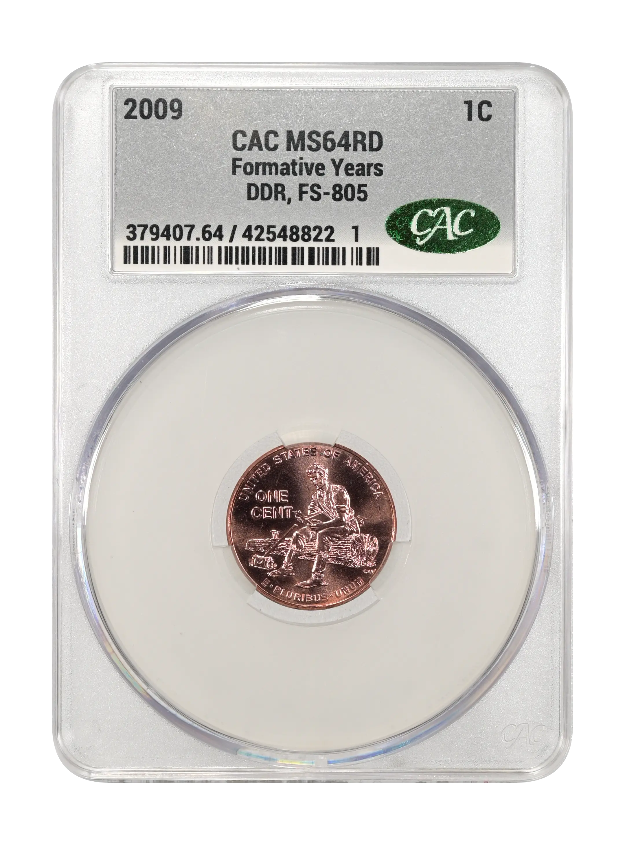 2009 1c Formative Years, DDR, FS-805 MS RD