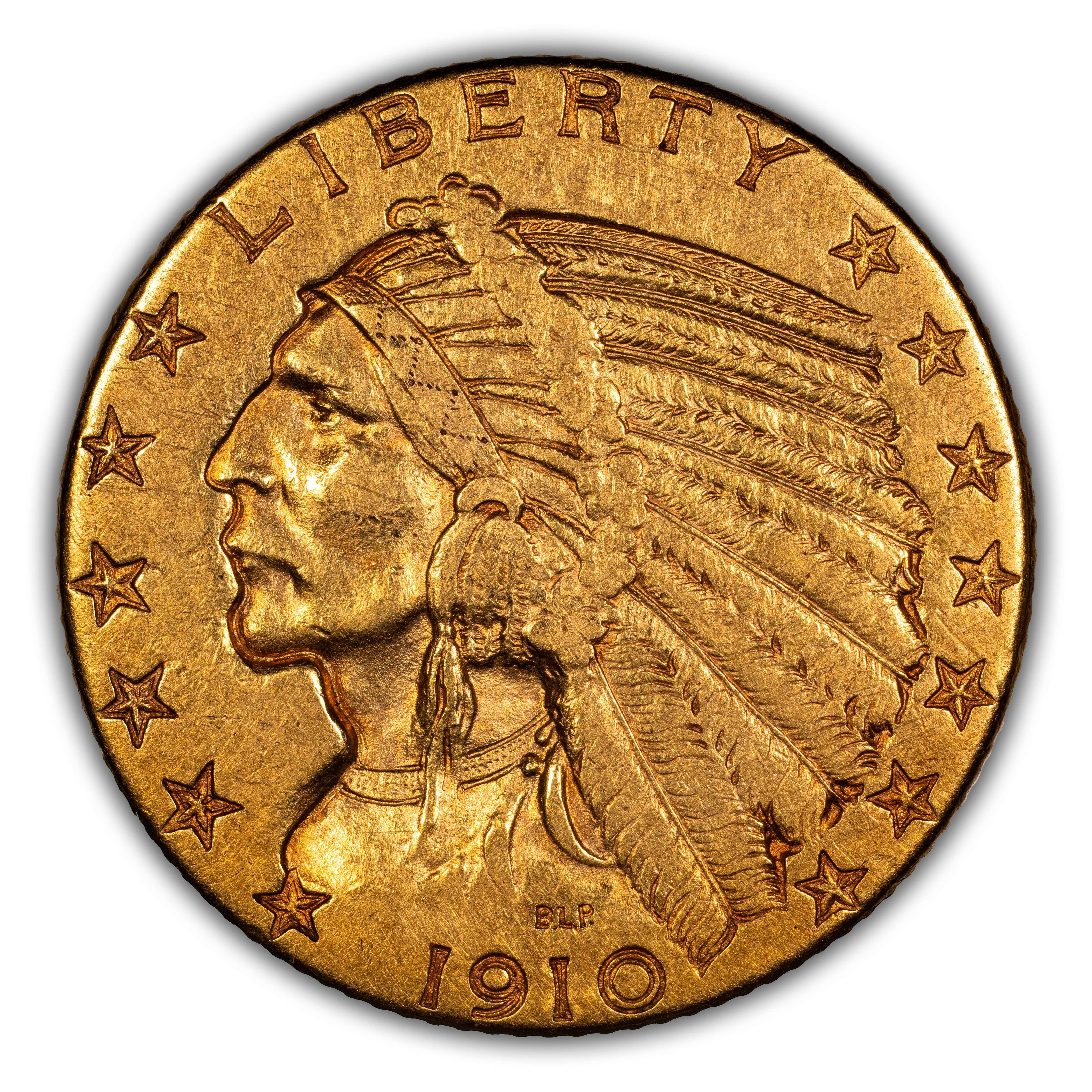 1910-D $5 MS