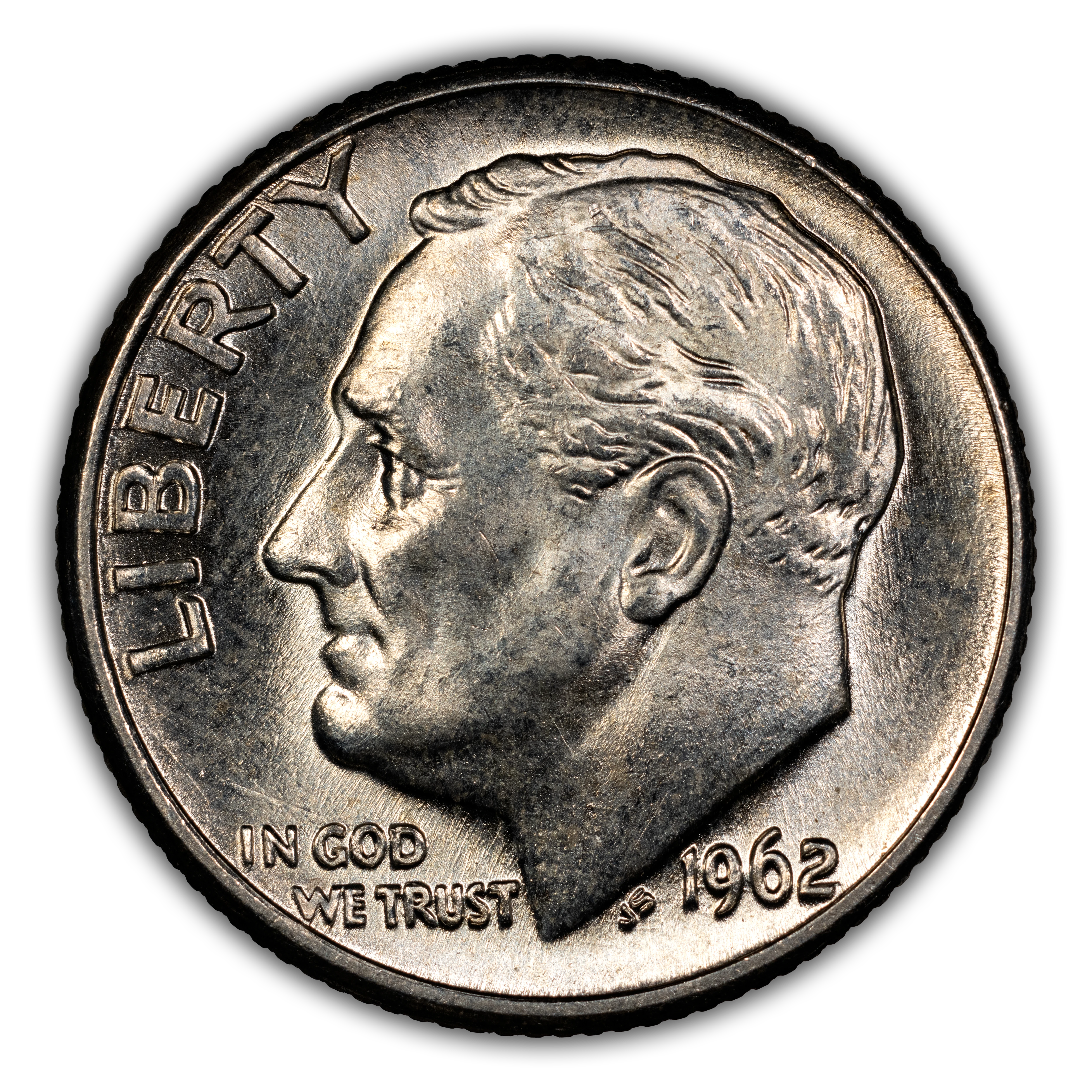 1962-D 10c MS