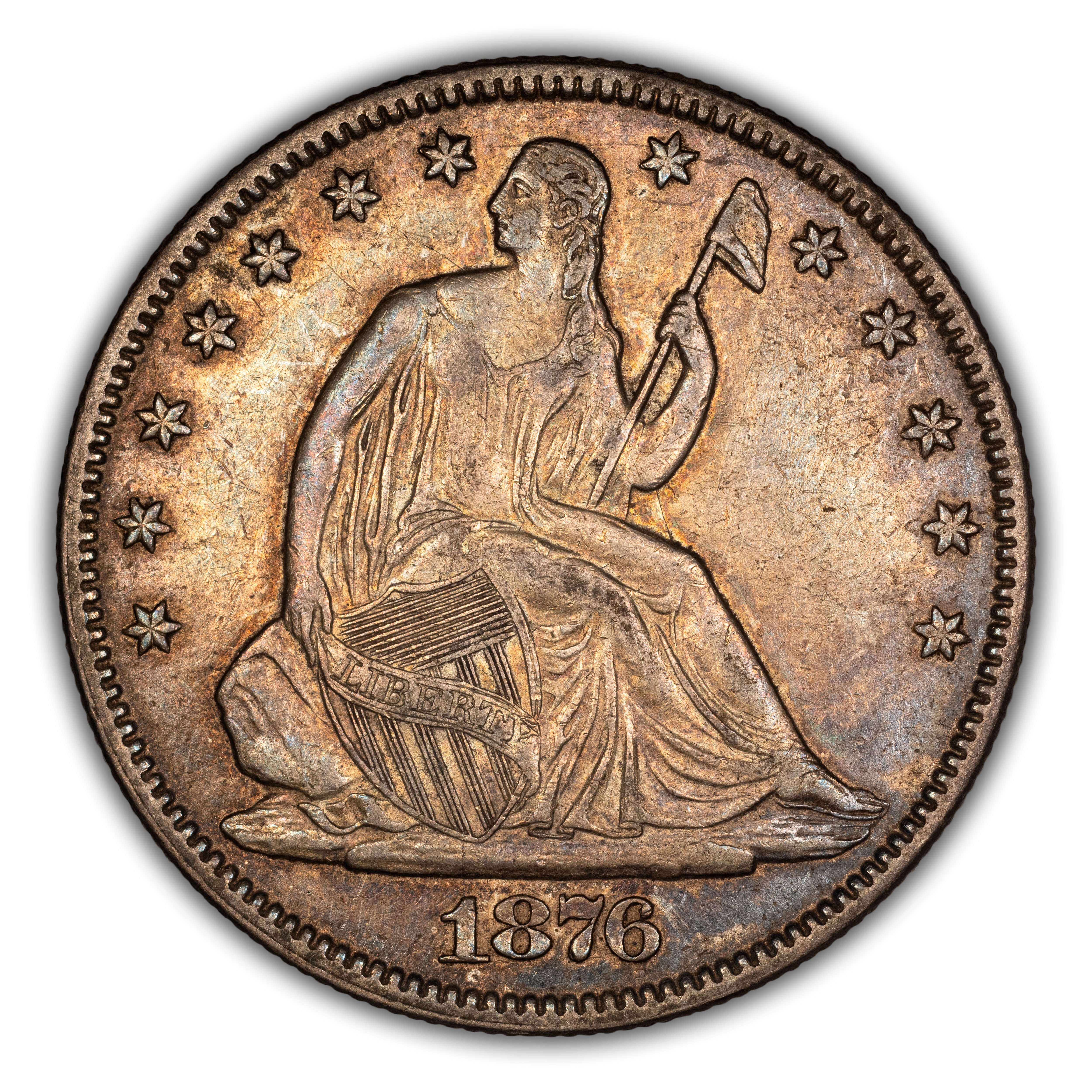 1876 50c MS