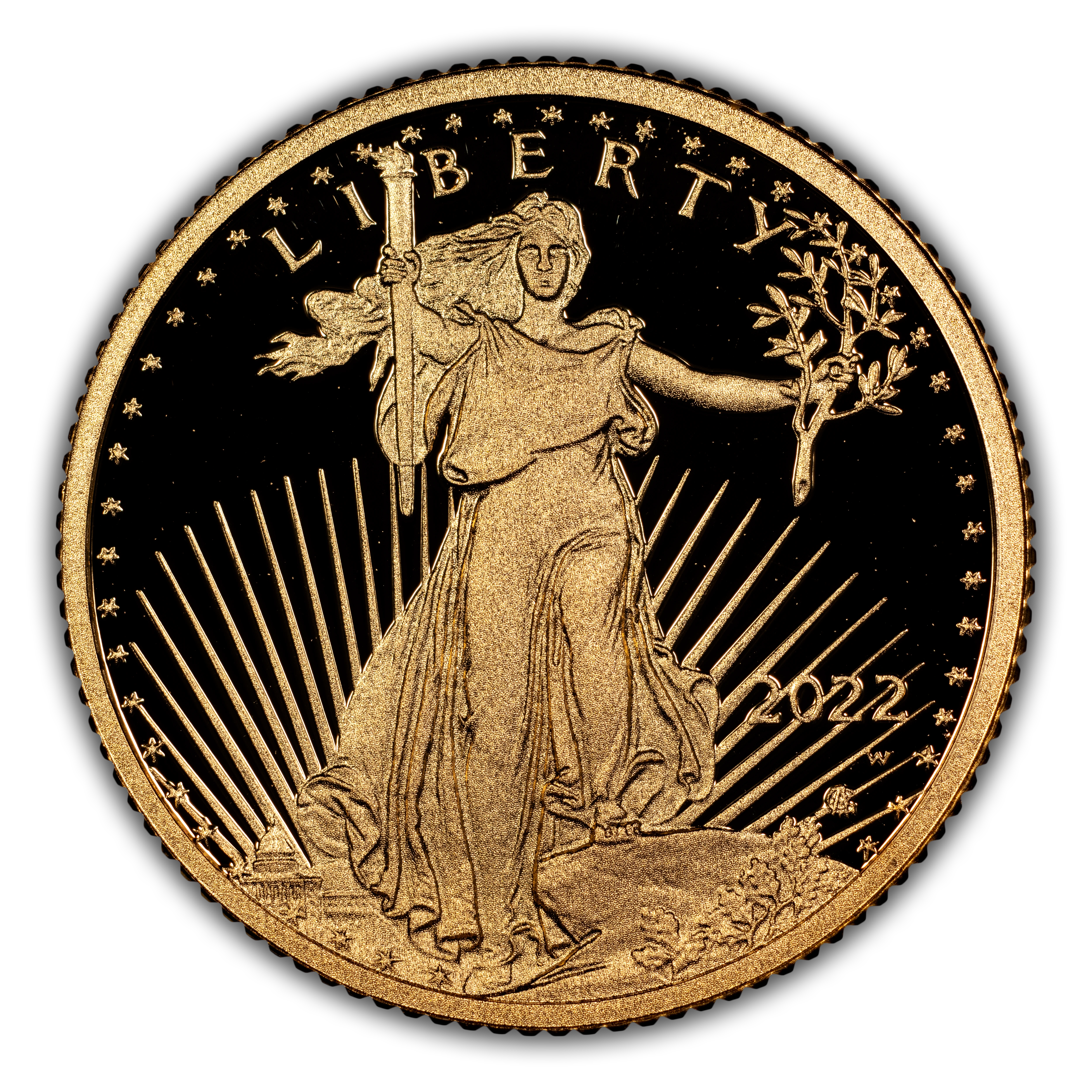 2022-W $5 Gold Eagle PR DCAM