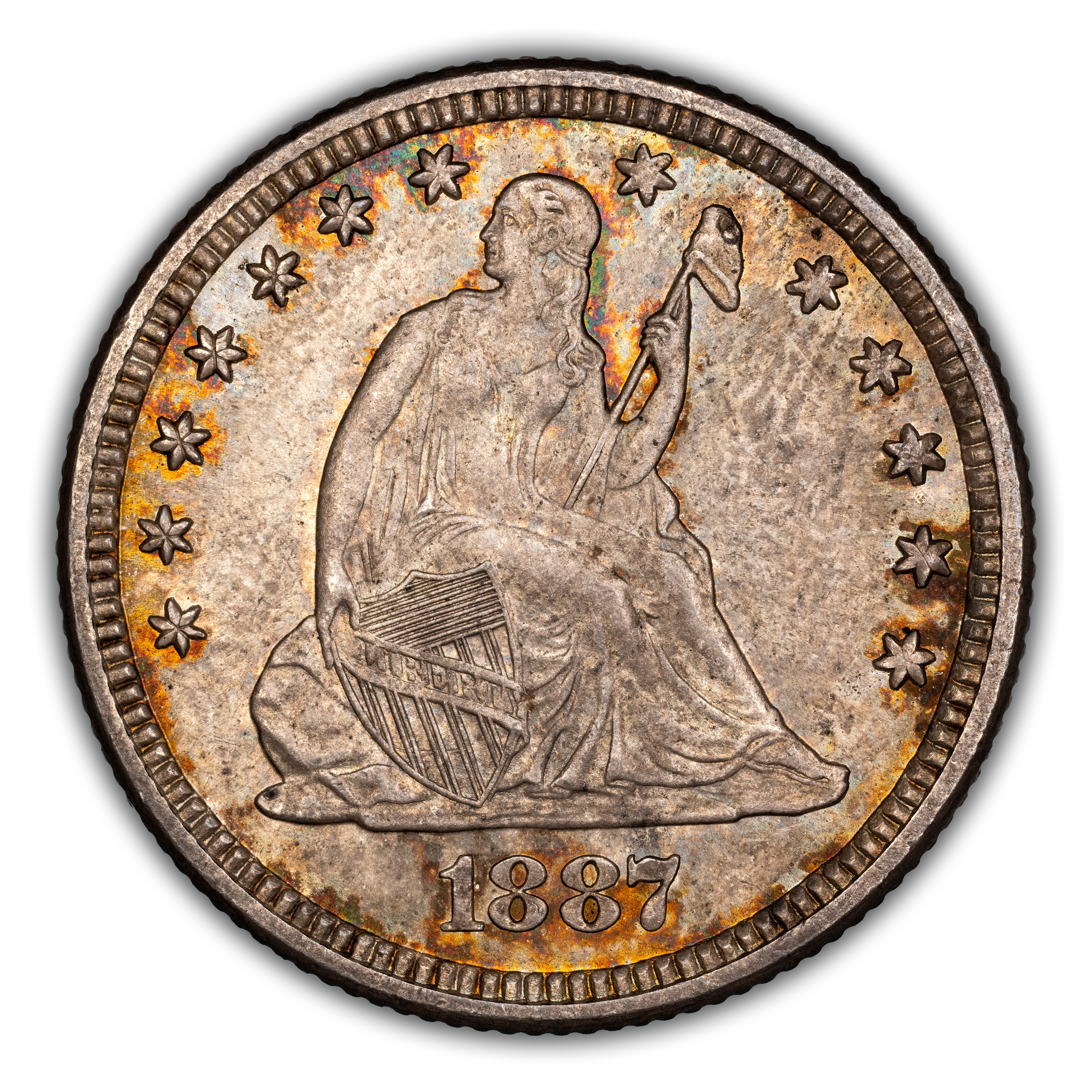 1887 25c MS