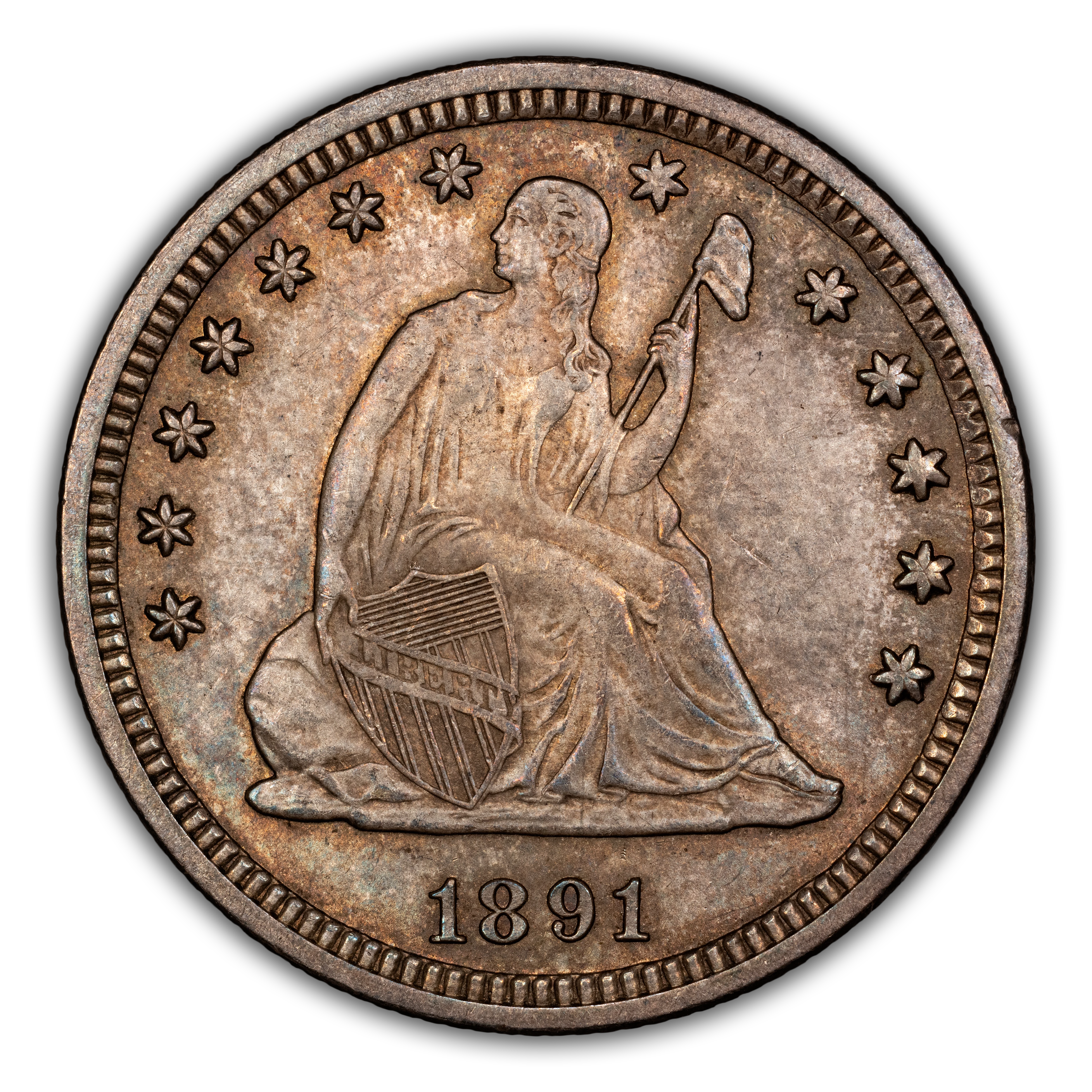 1891 25c MS