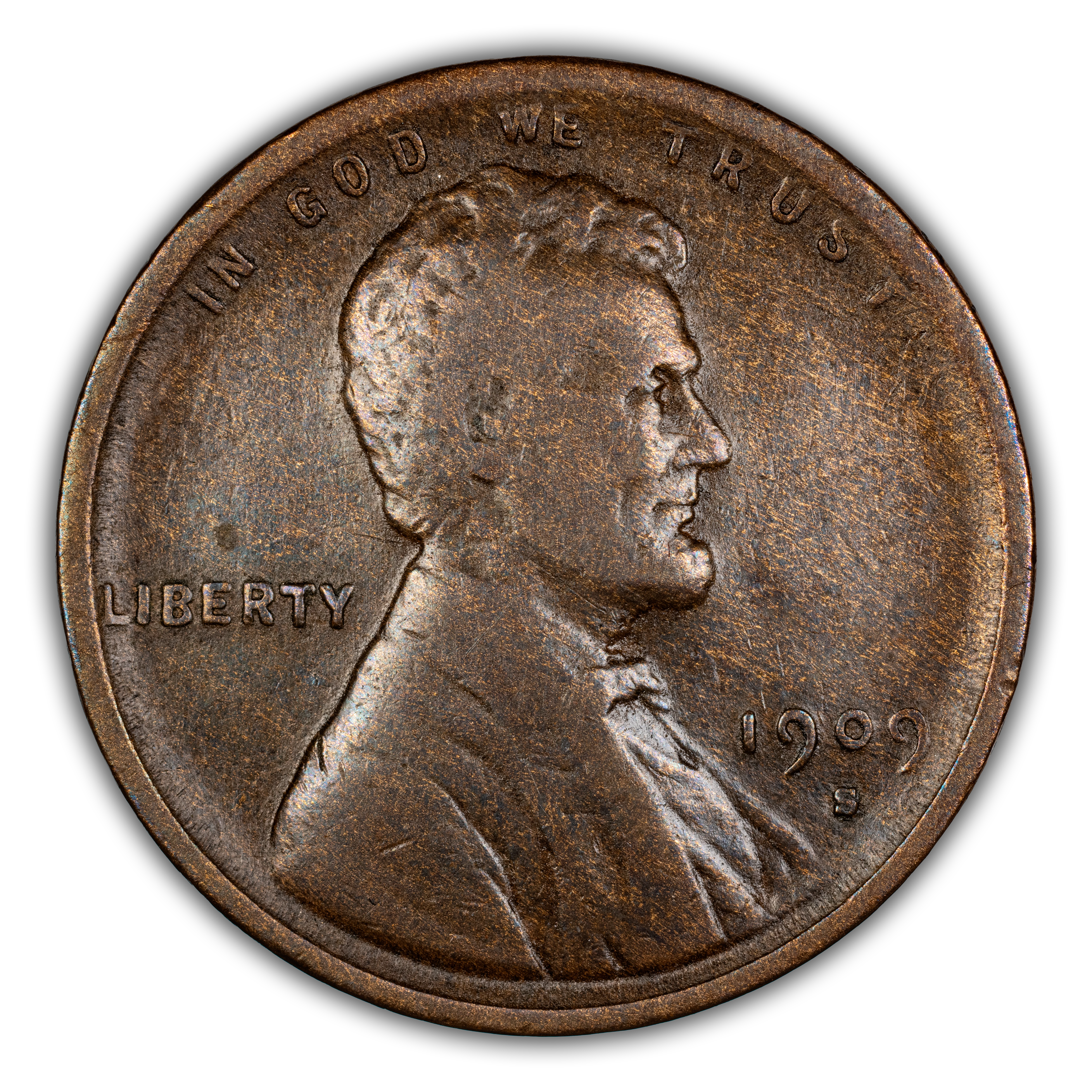 1909-S VDB 1c Weak VDB MS BN