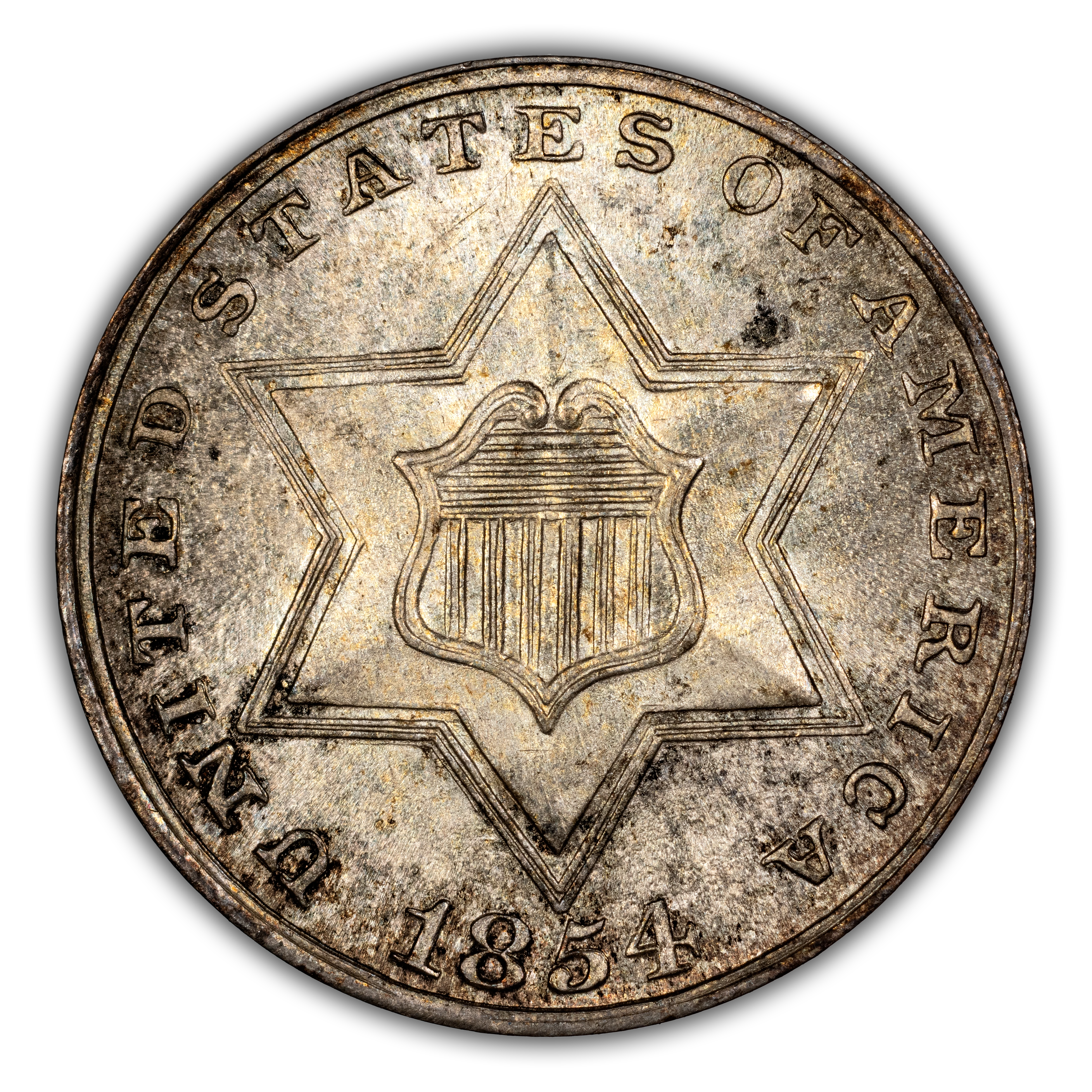1854 3cS MS