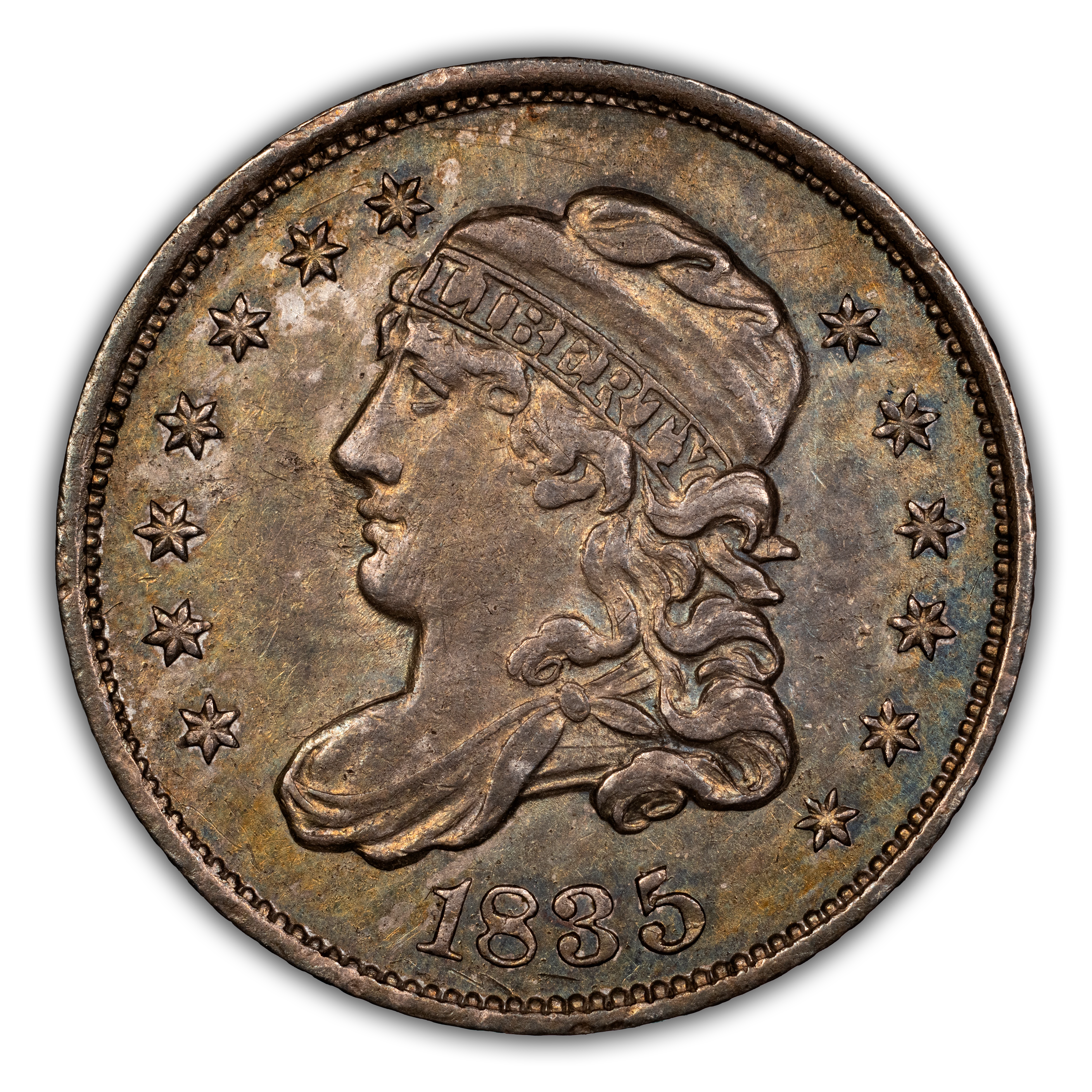 1835 H10c Large Date, Large 5C, LM-2 MS