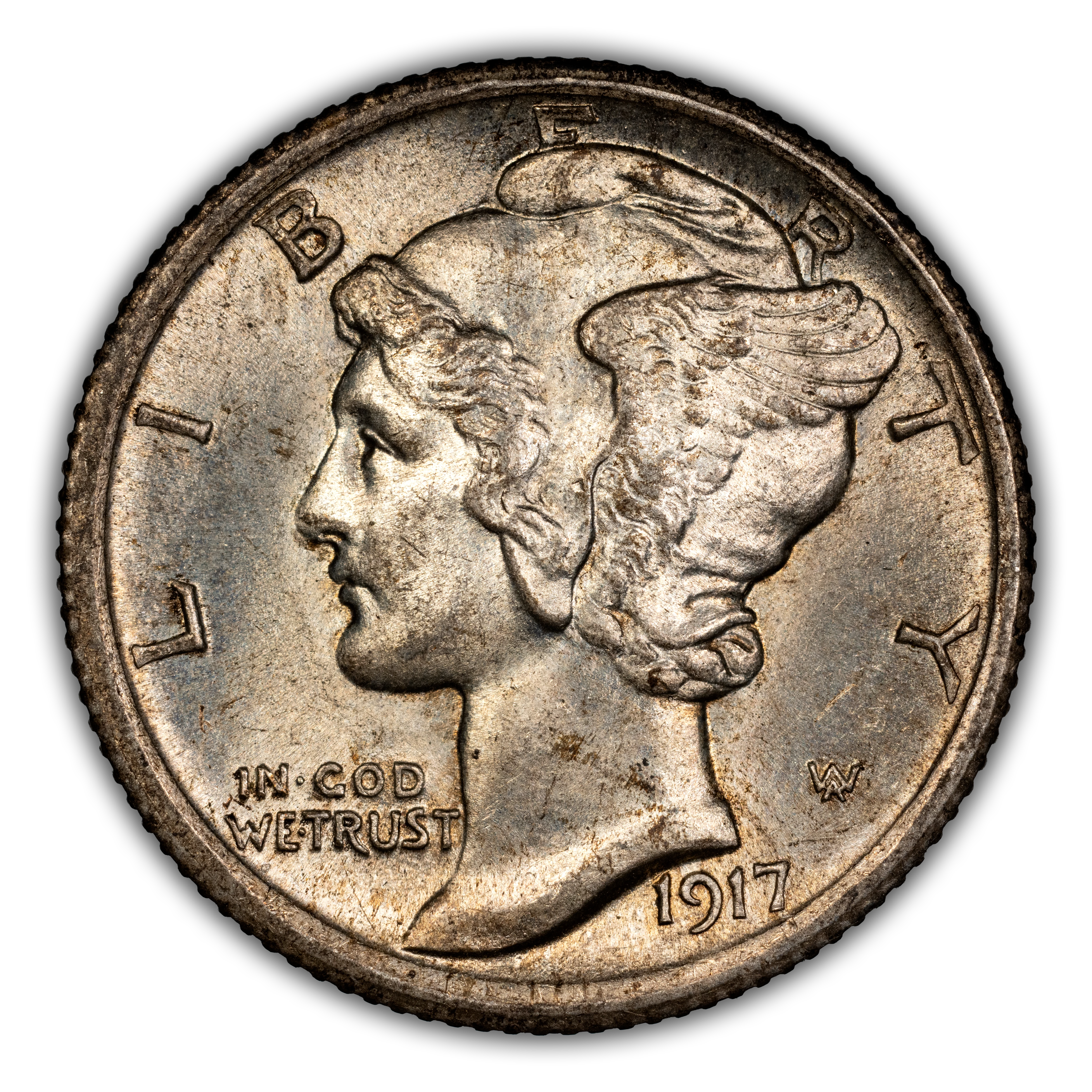 1917 10c MS