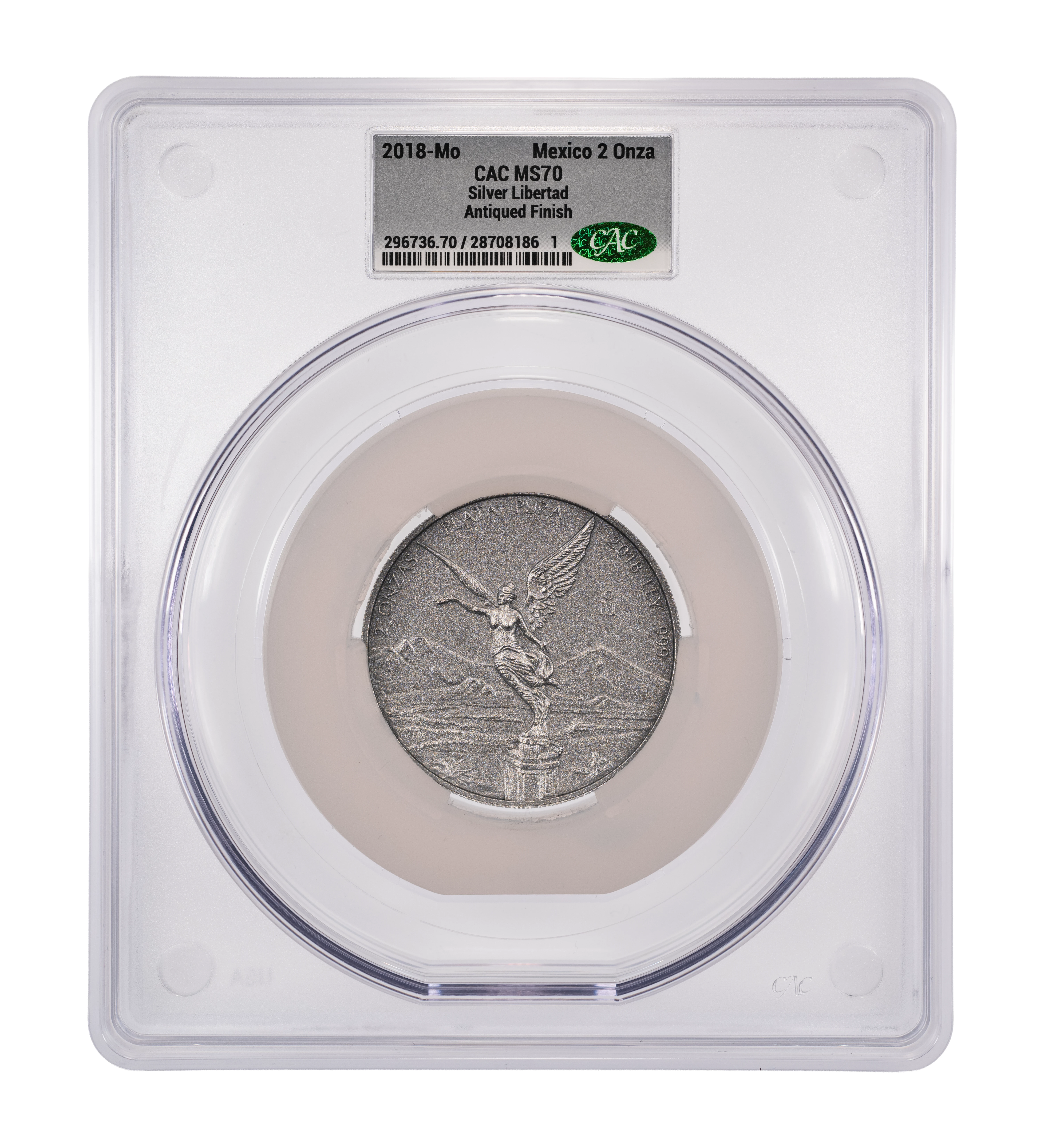 Mexico 2022 Silver 2 Onza Libertad Coin Values & Prices | Greysheet