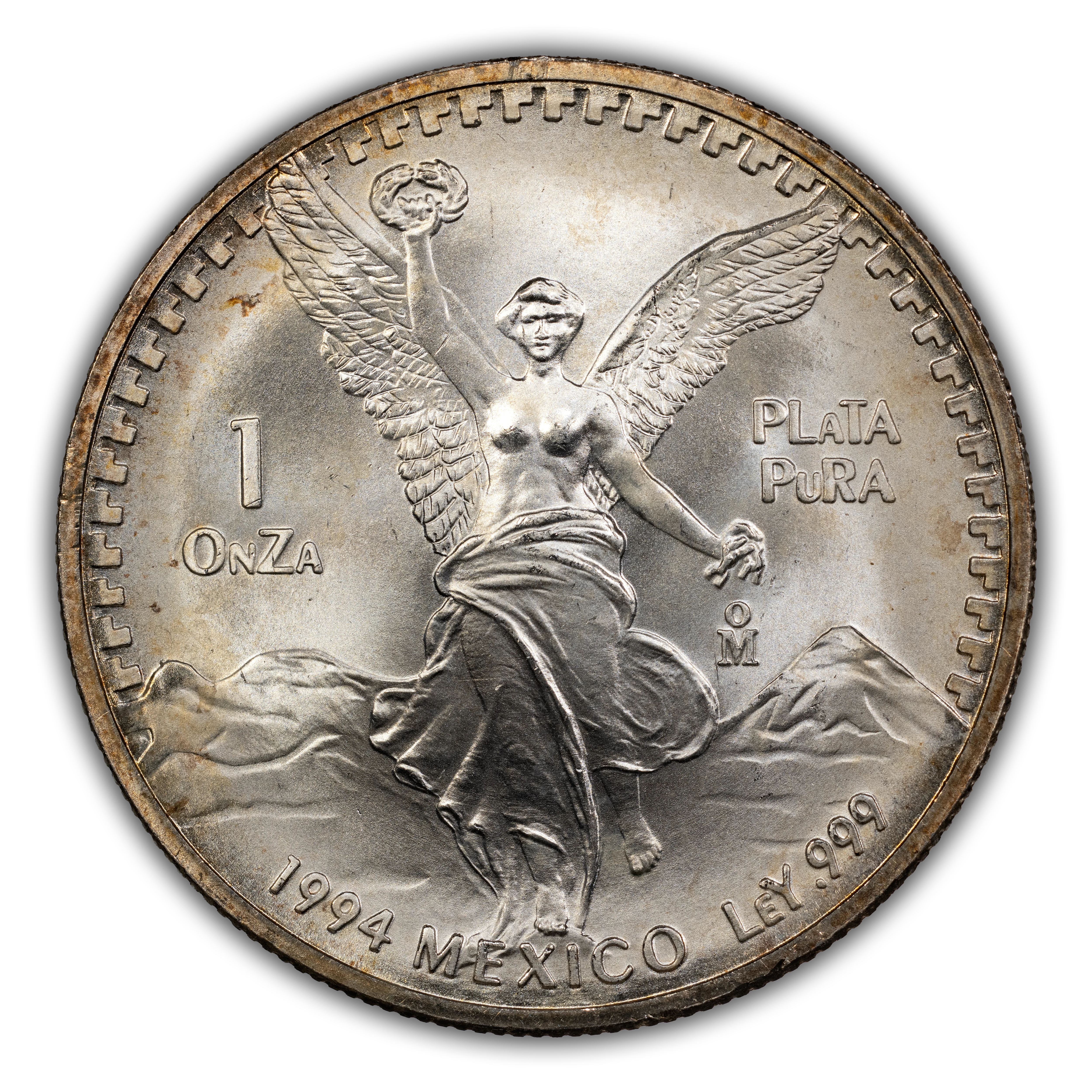 1994-Mo 1 Onza Libertad, Silver MS