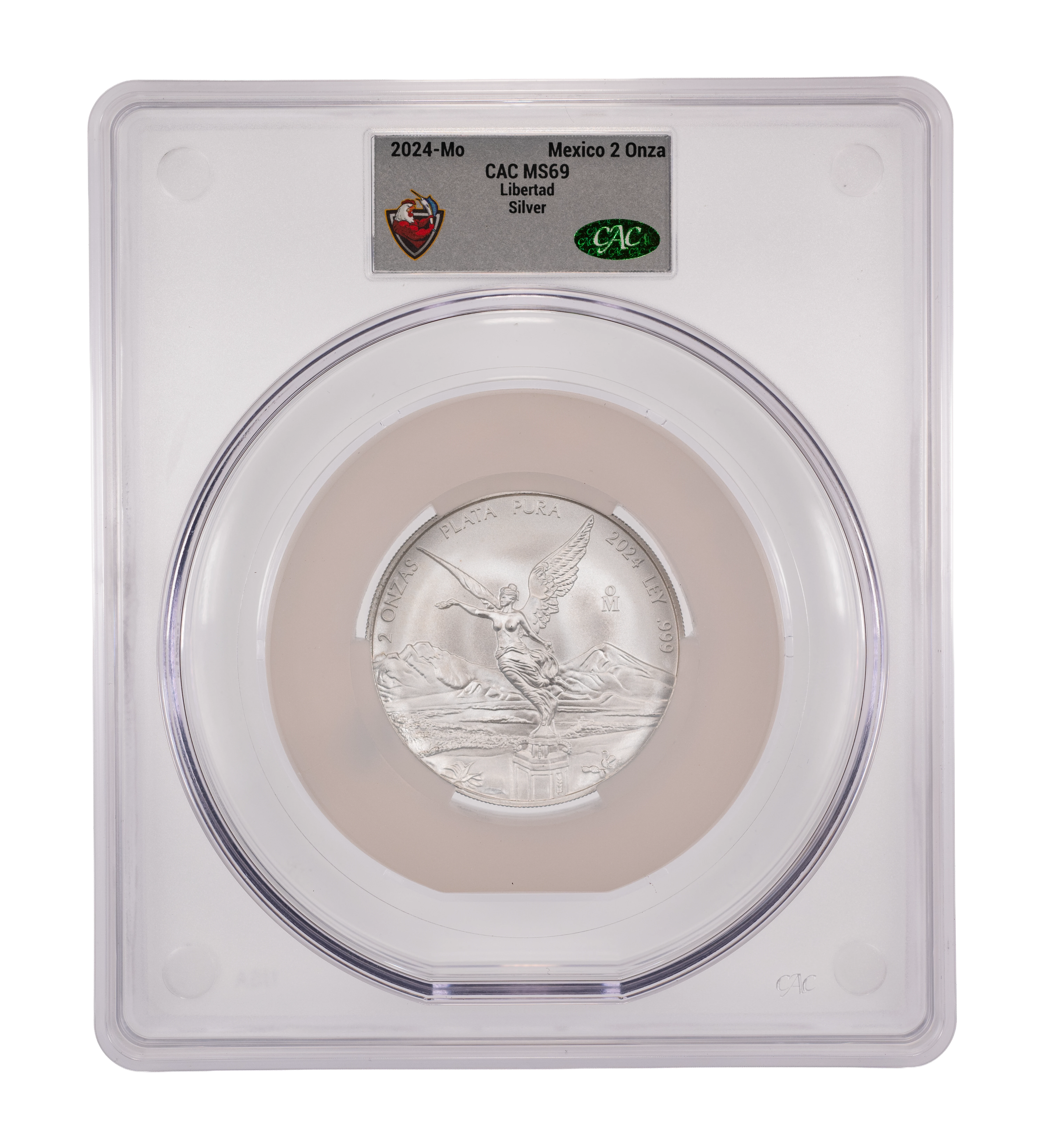 Mexico 2022 Silver 2 Onza Libertad Coin Values & Prices | Greysheet