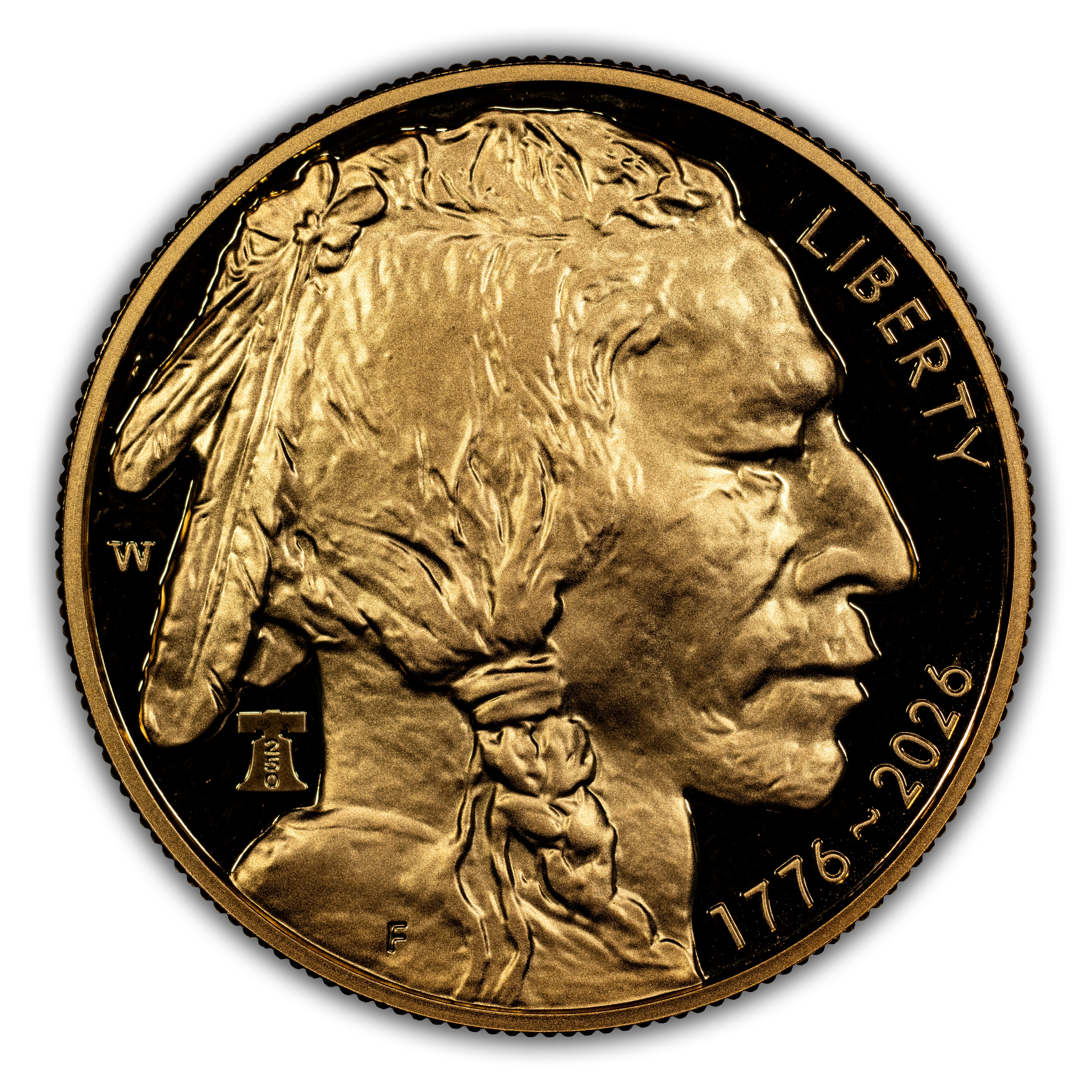 1776~2026-W G$50 Gold Buffalo PR DCAM