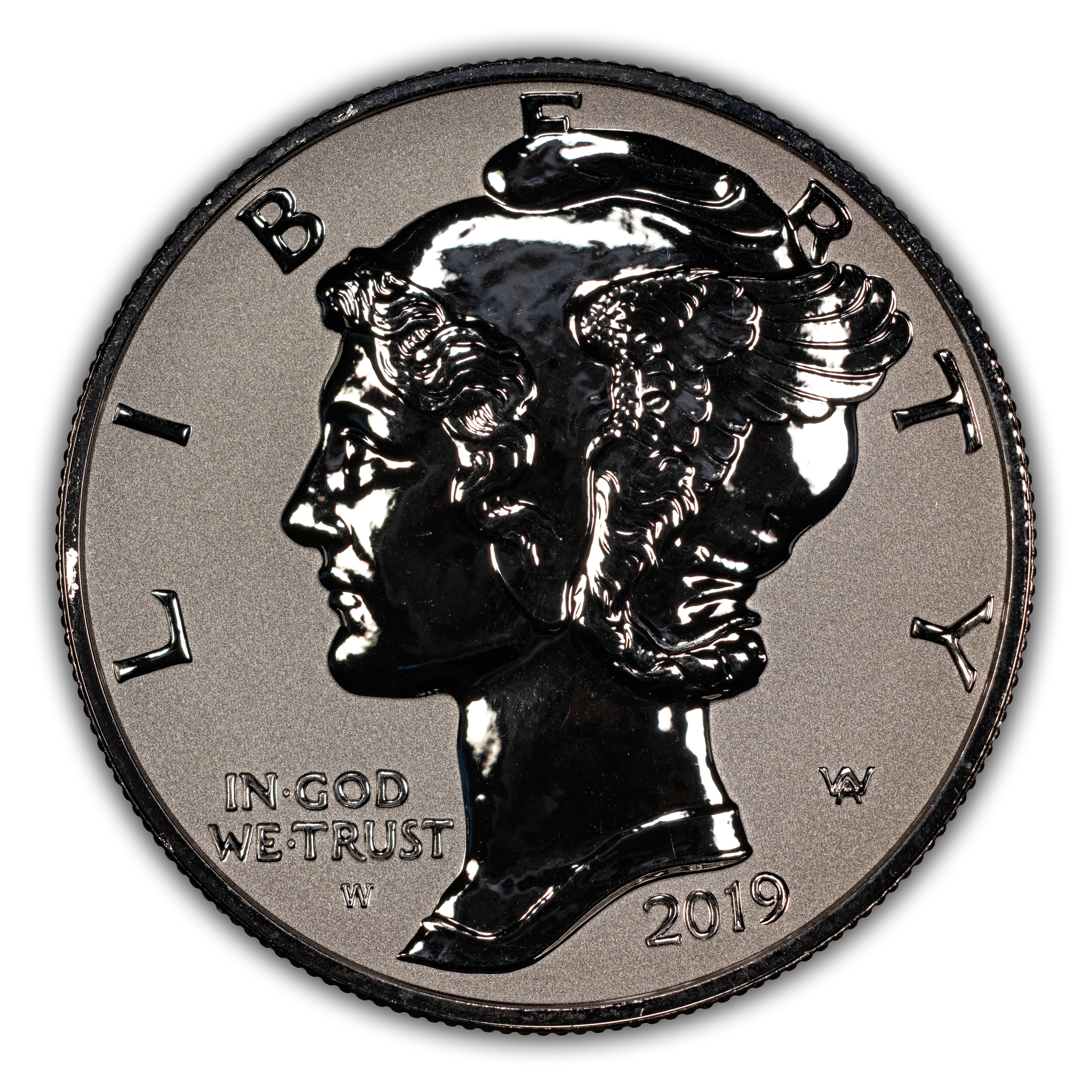 2019-W $25 Palladium Eagle, Reverse Proof PR