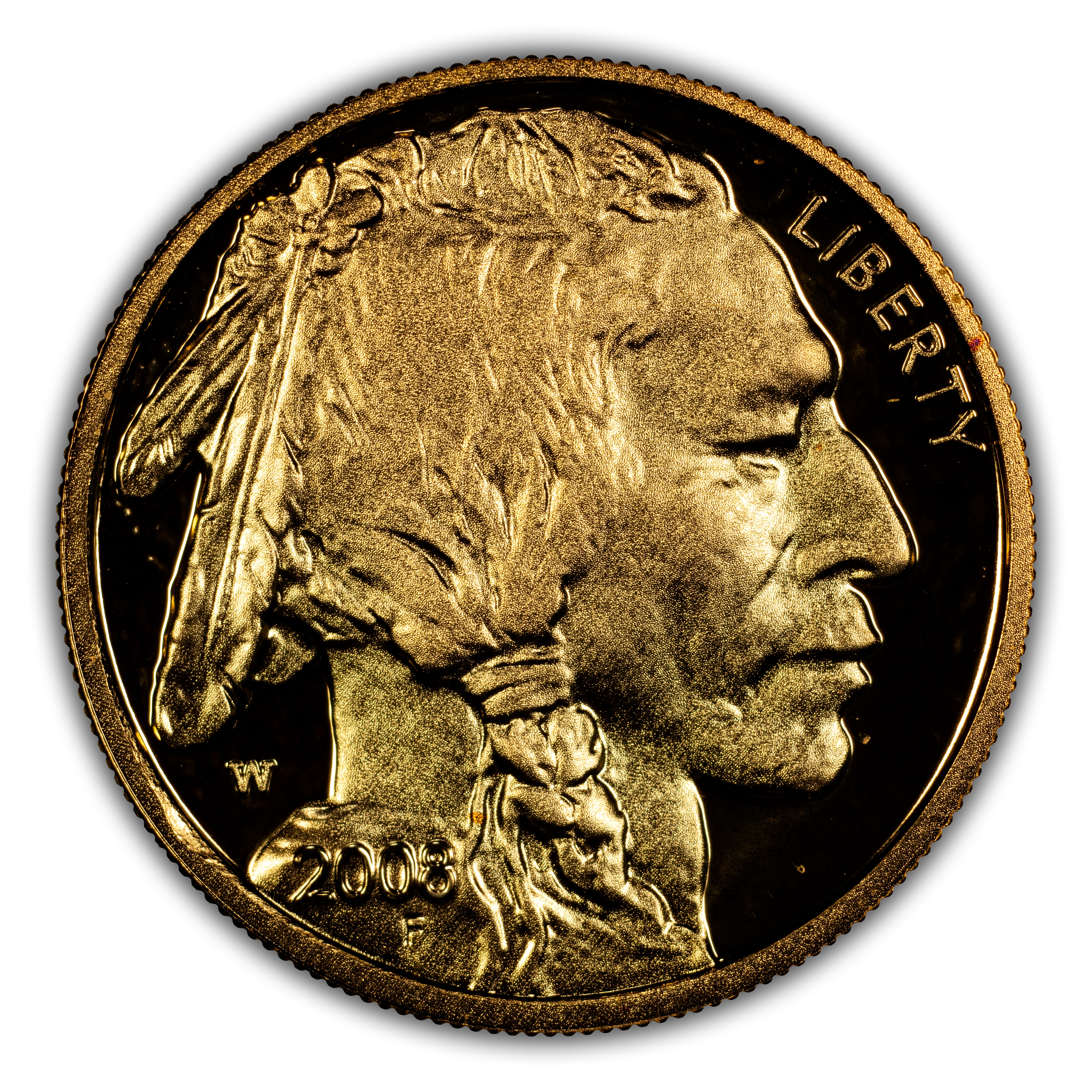 2008-W G$5 Gold Buffalo PR DCAM
