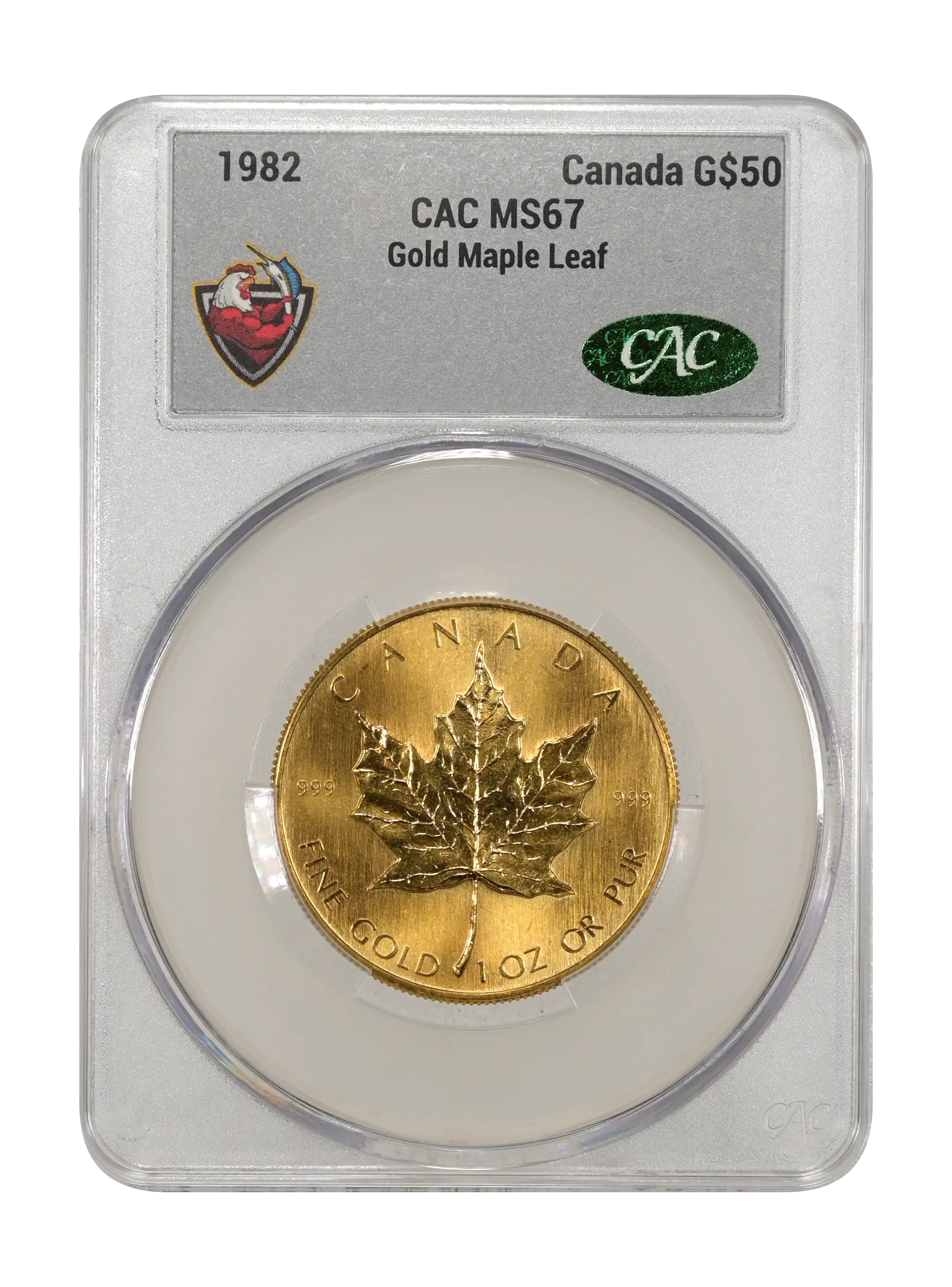 Canada 1998 Gold $50 Gold Maple Leaf, One Ounce Coin Values