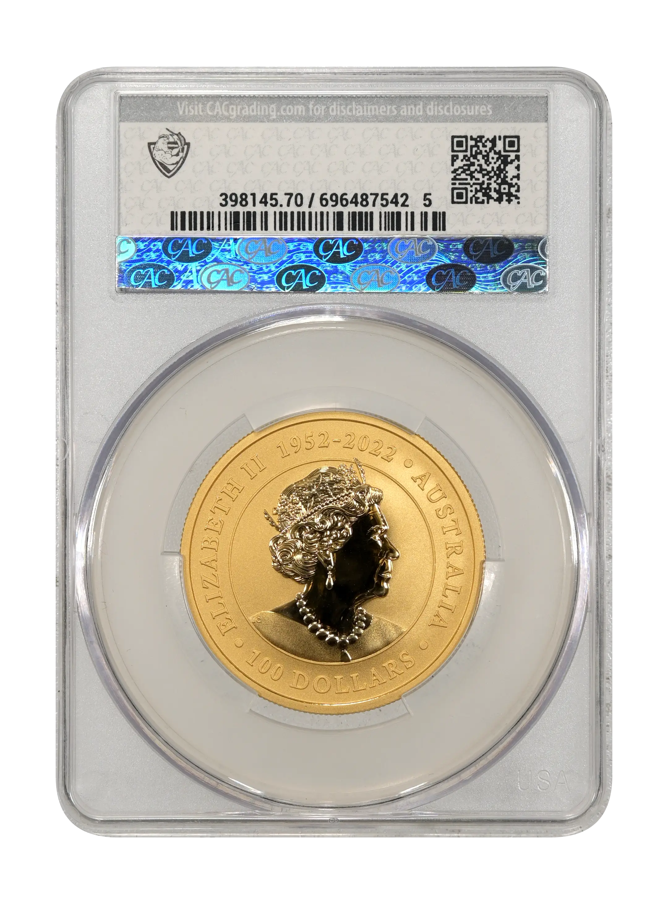 2023-P G$100 Kangaroo, 1oz Gold MS