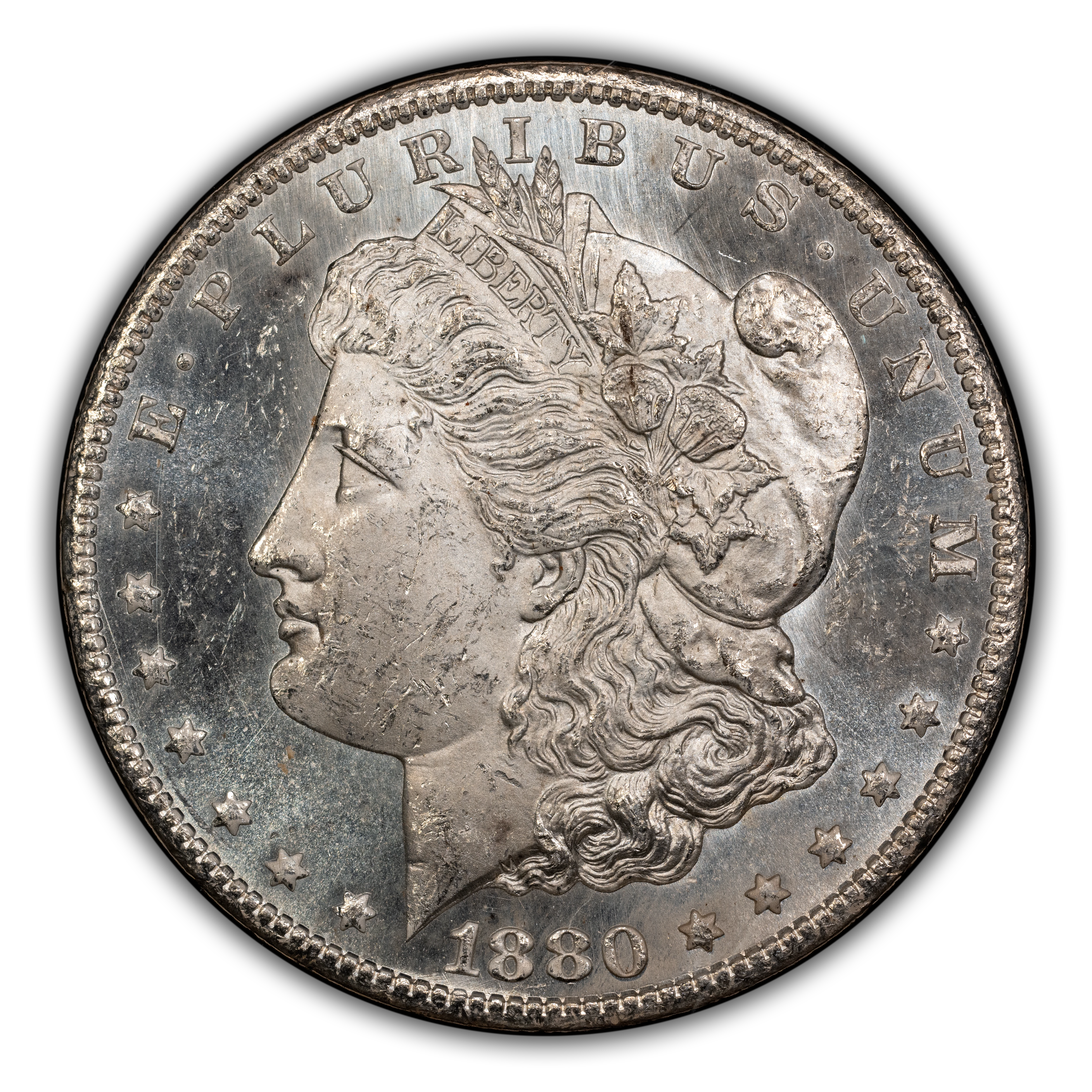 1880-CC $1 GSA Hoard, Hard package MS PL