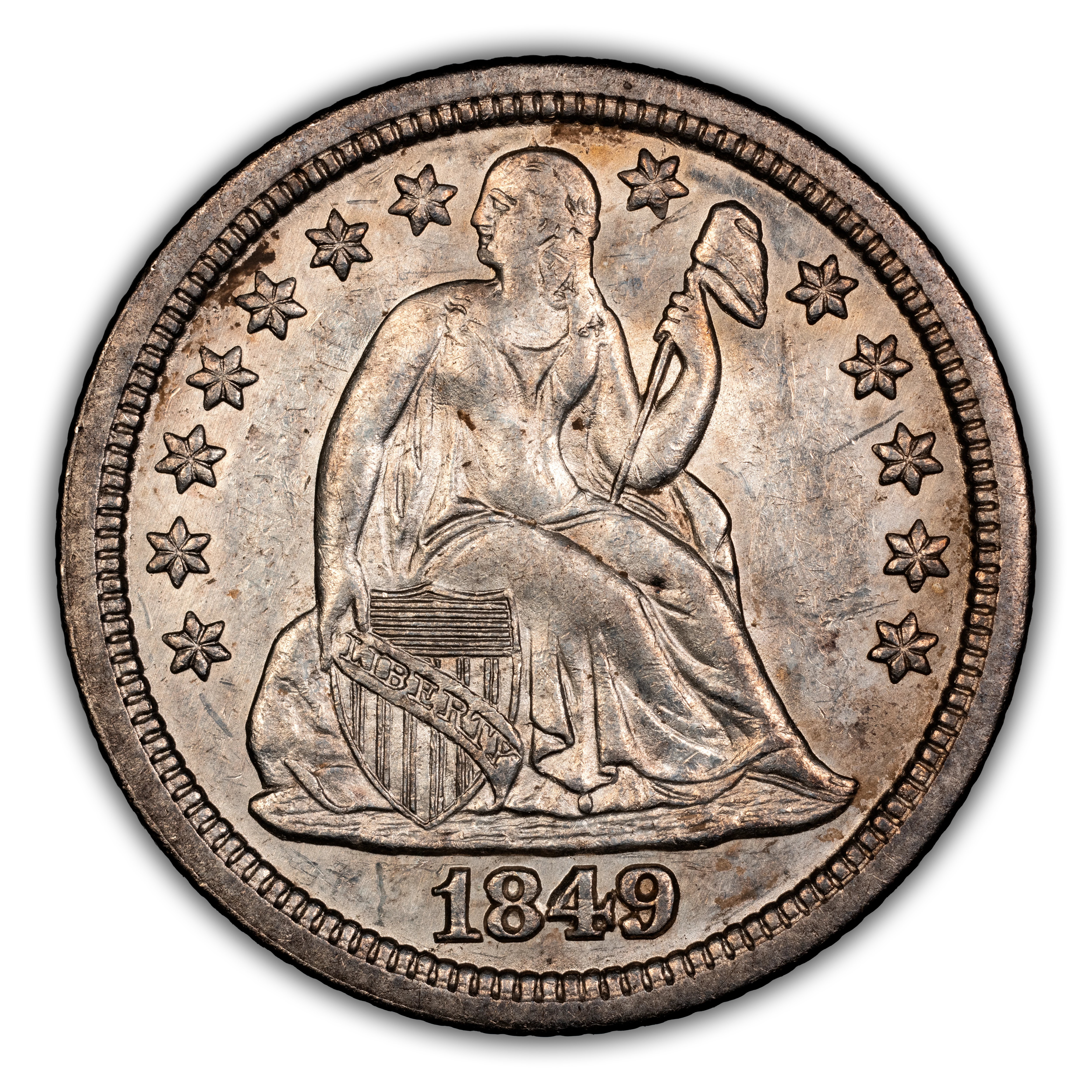 1849 10c MS