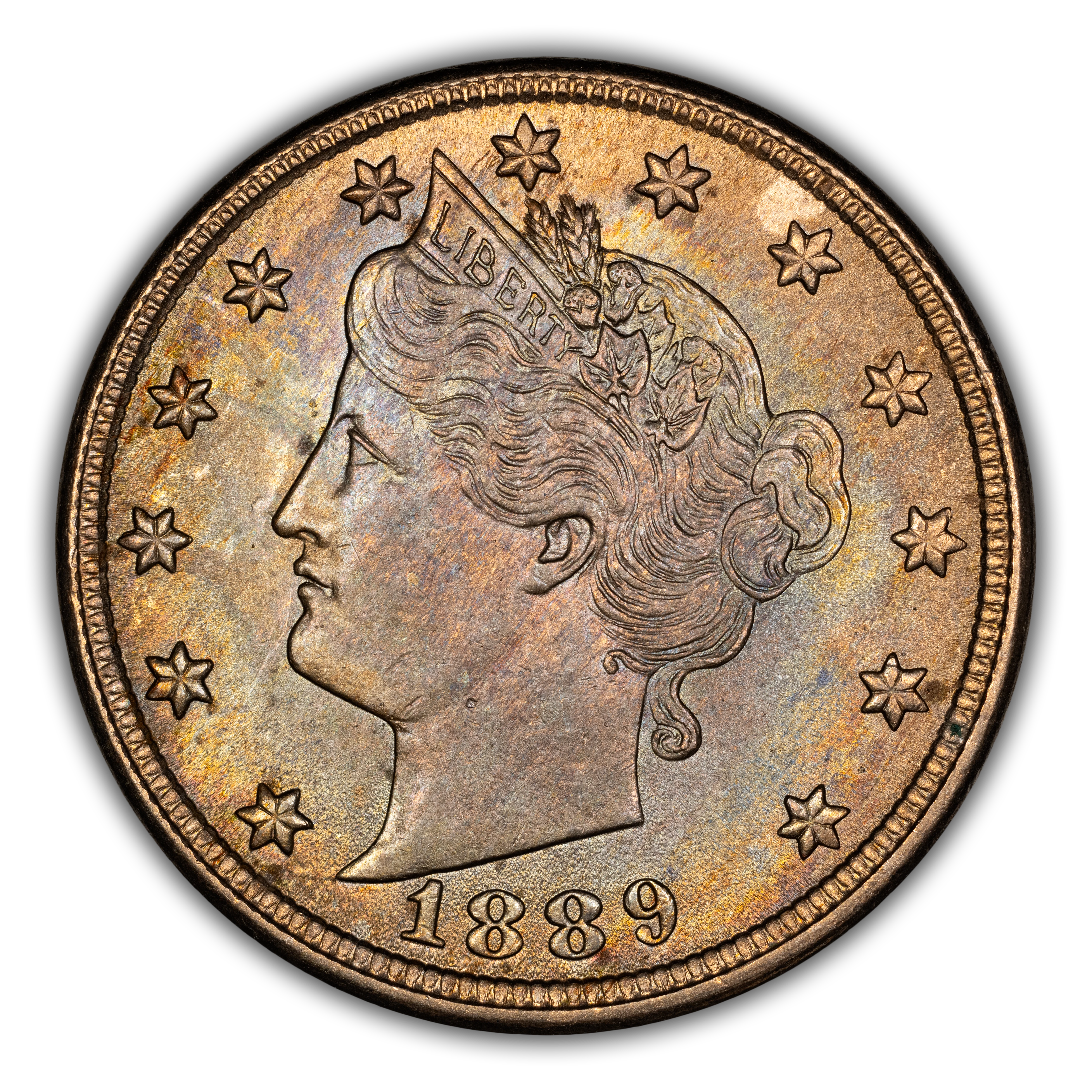 1889 5c MS