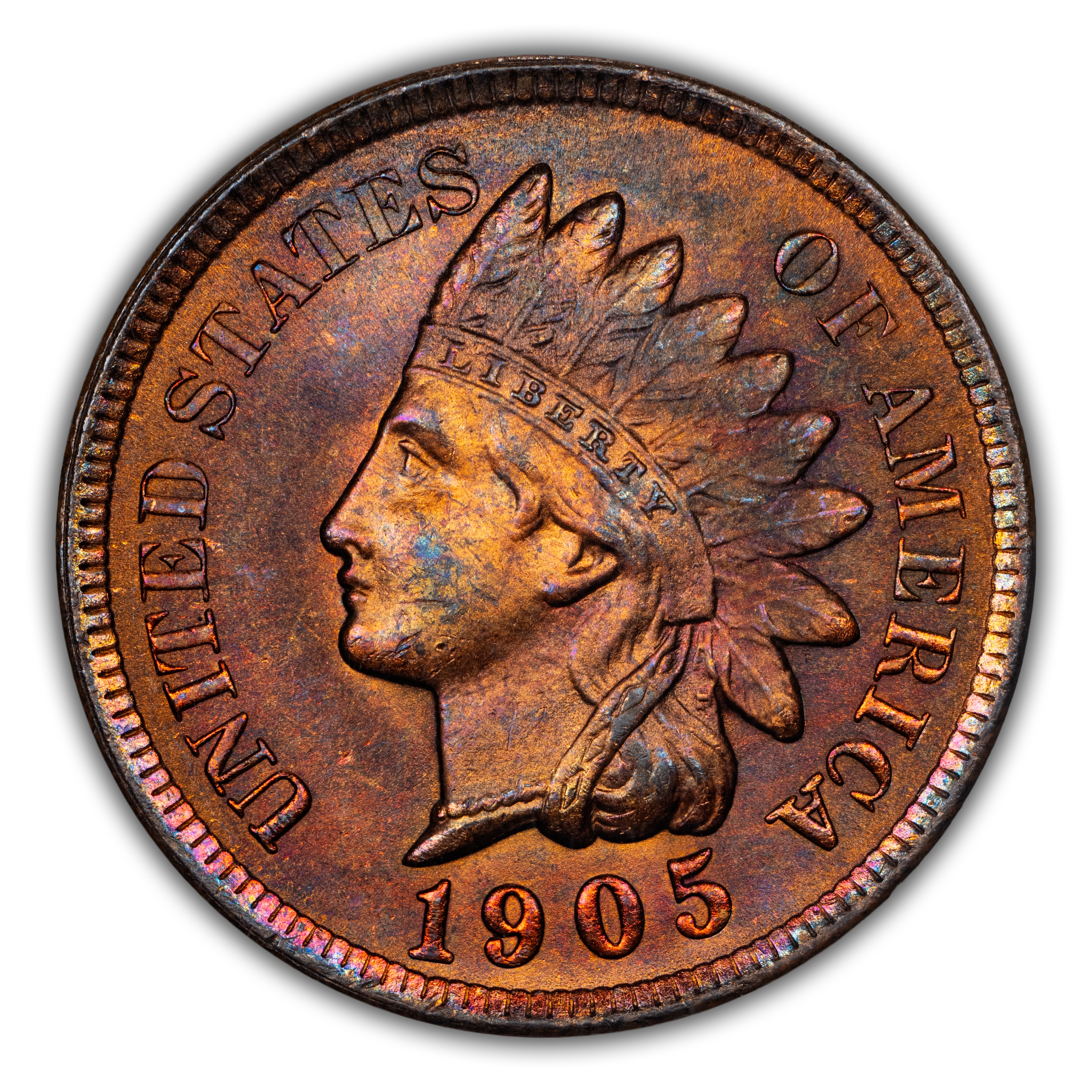 1905 1c MS RB