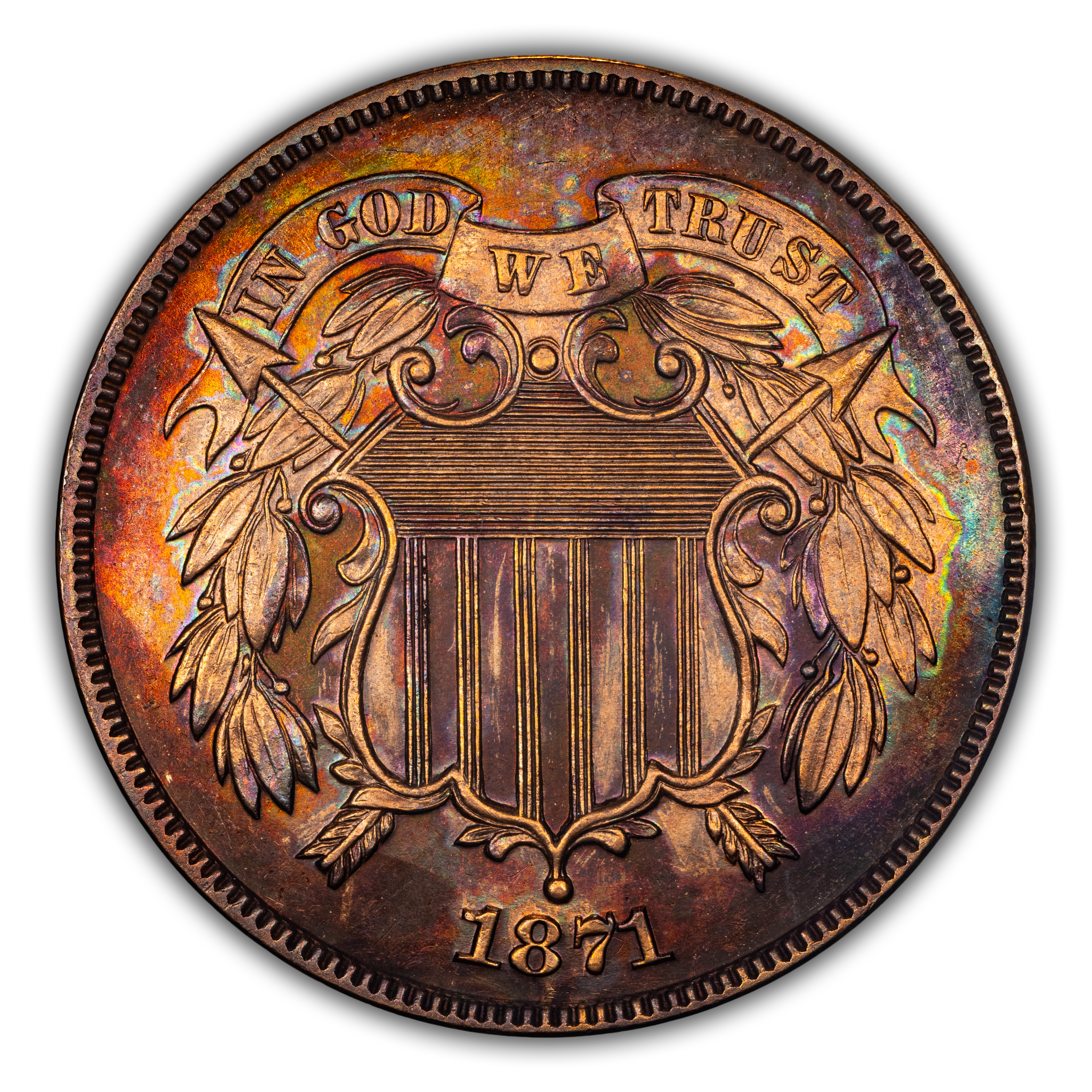1871 2c PR BN