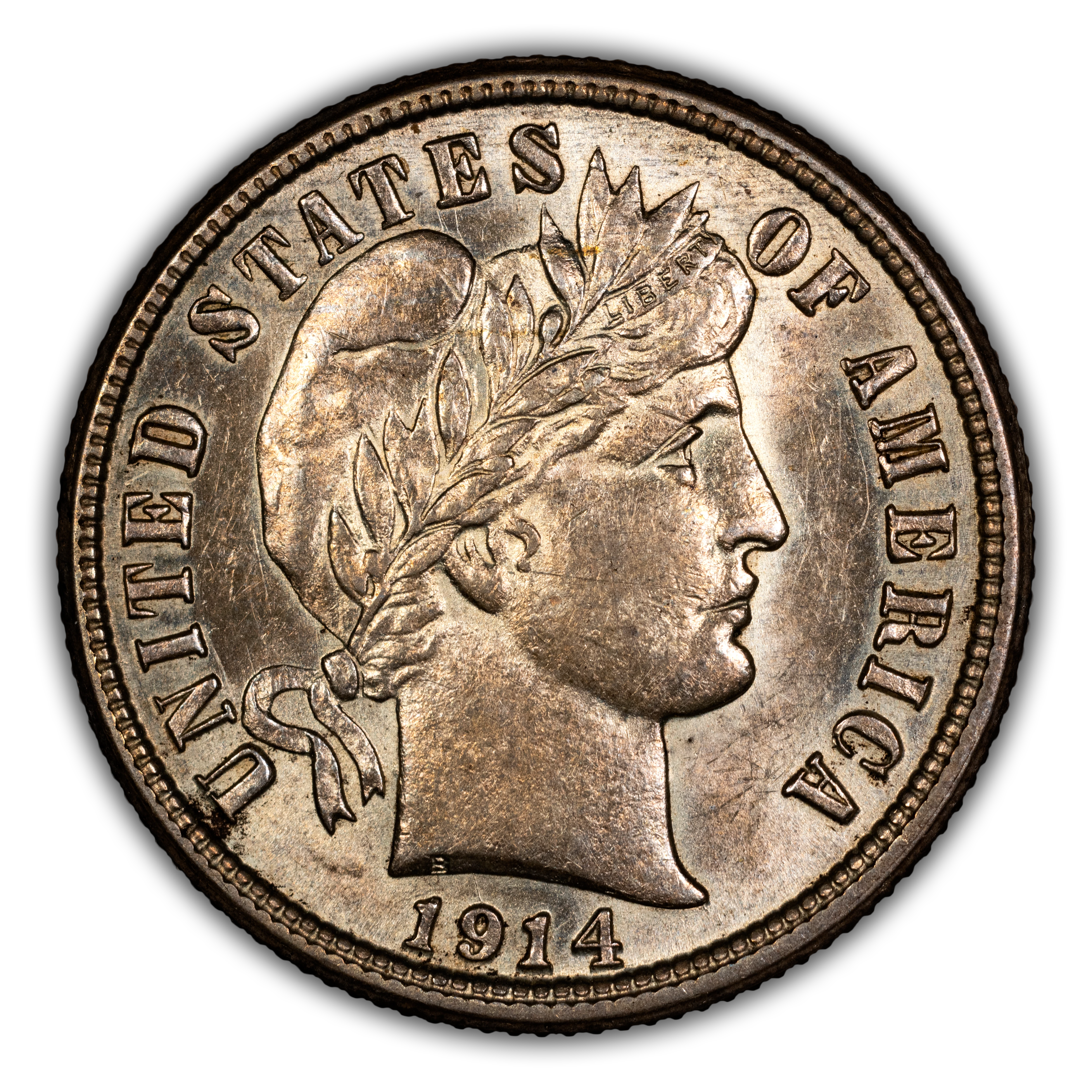 1914-S 10c MS