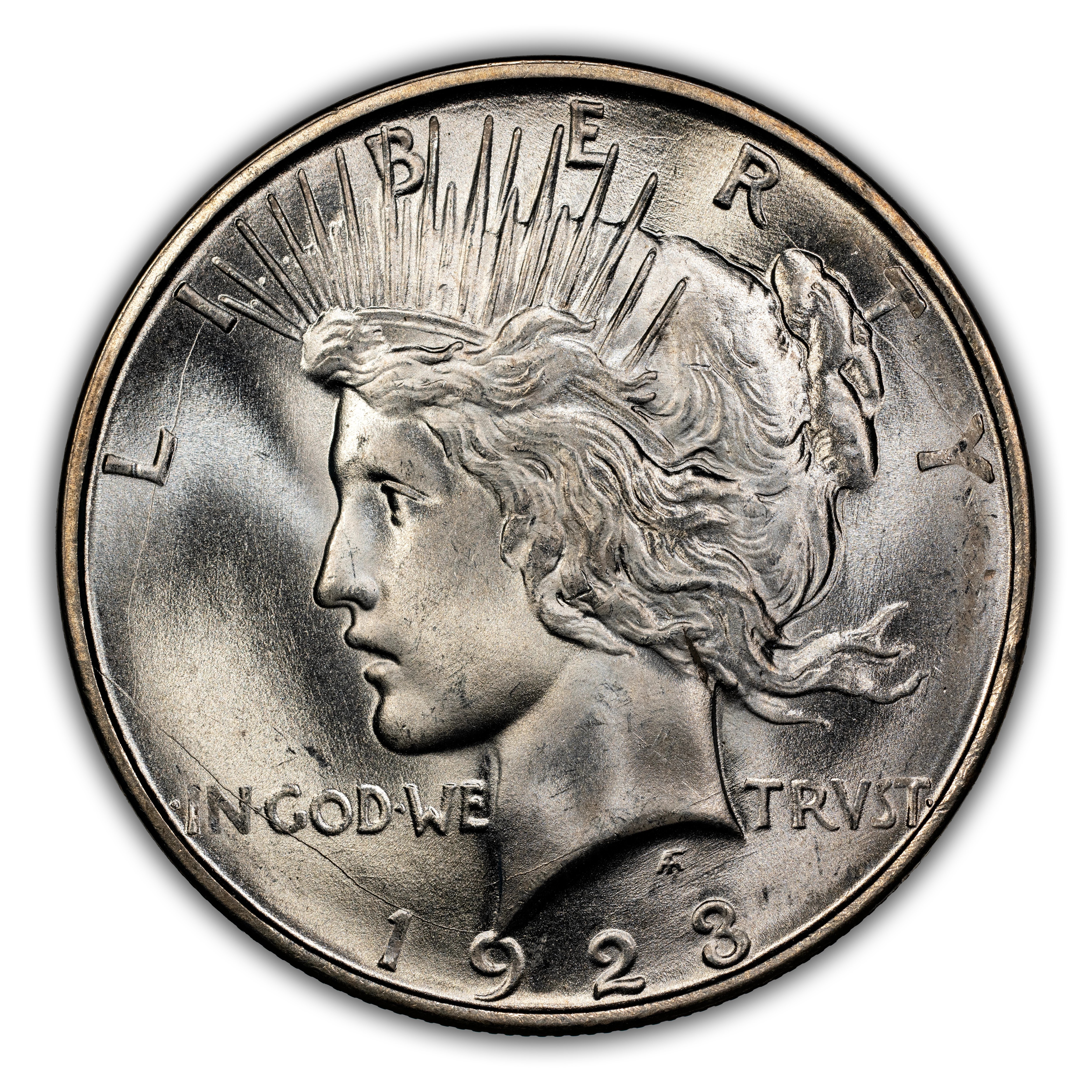 1923-D $1 MS