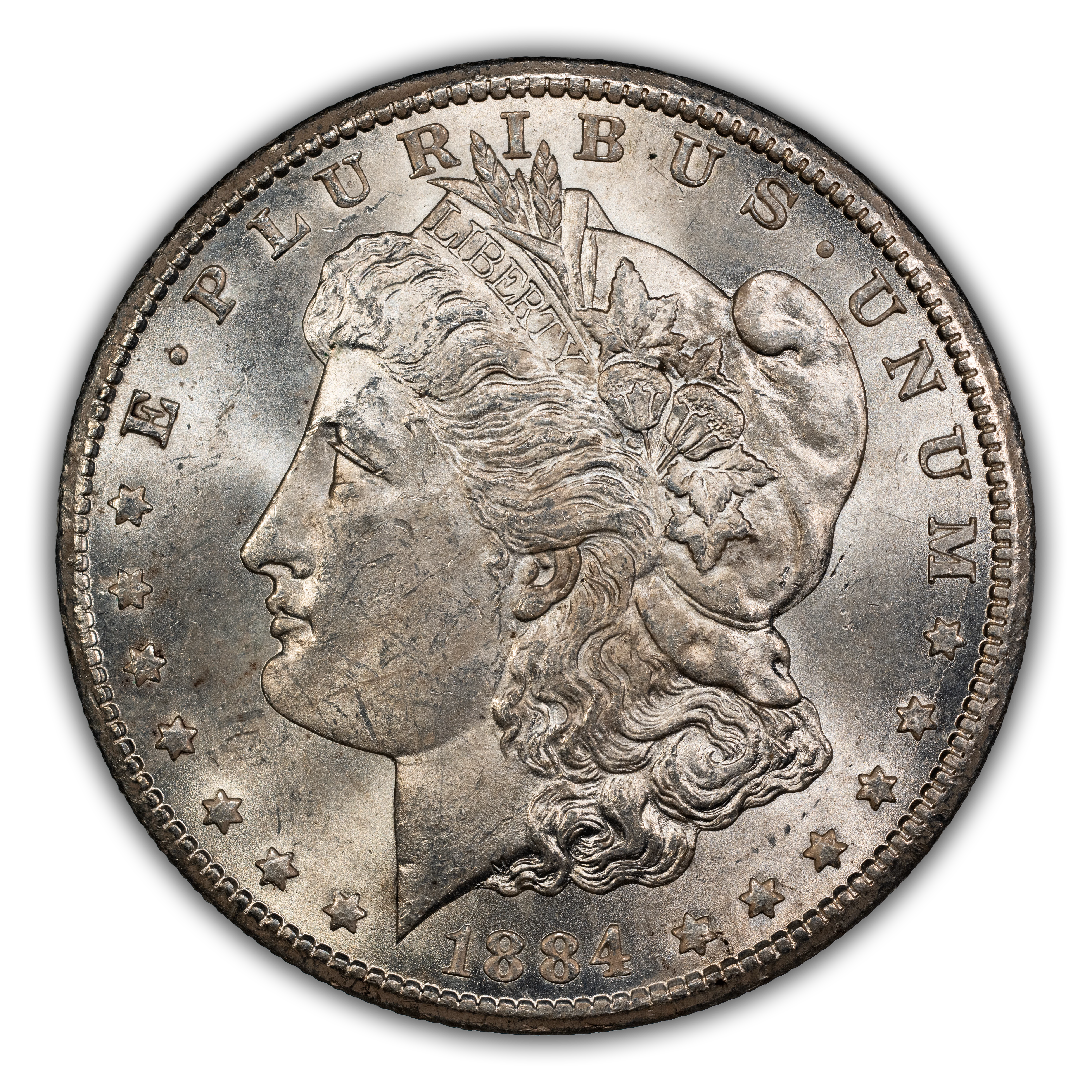 1884-CC $1 Far Date, VAM-10 MS