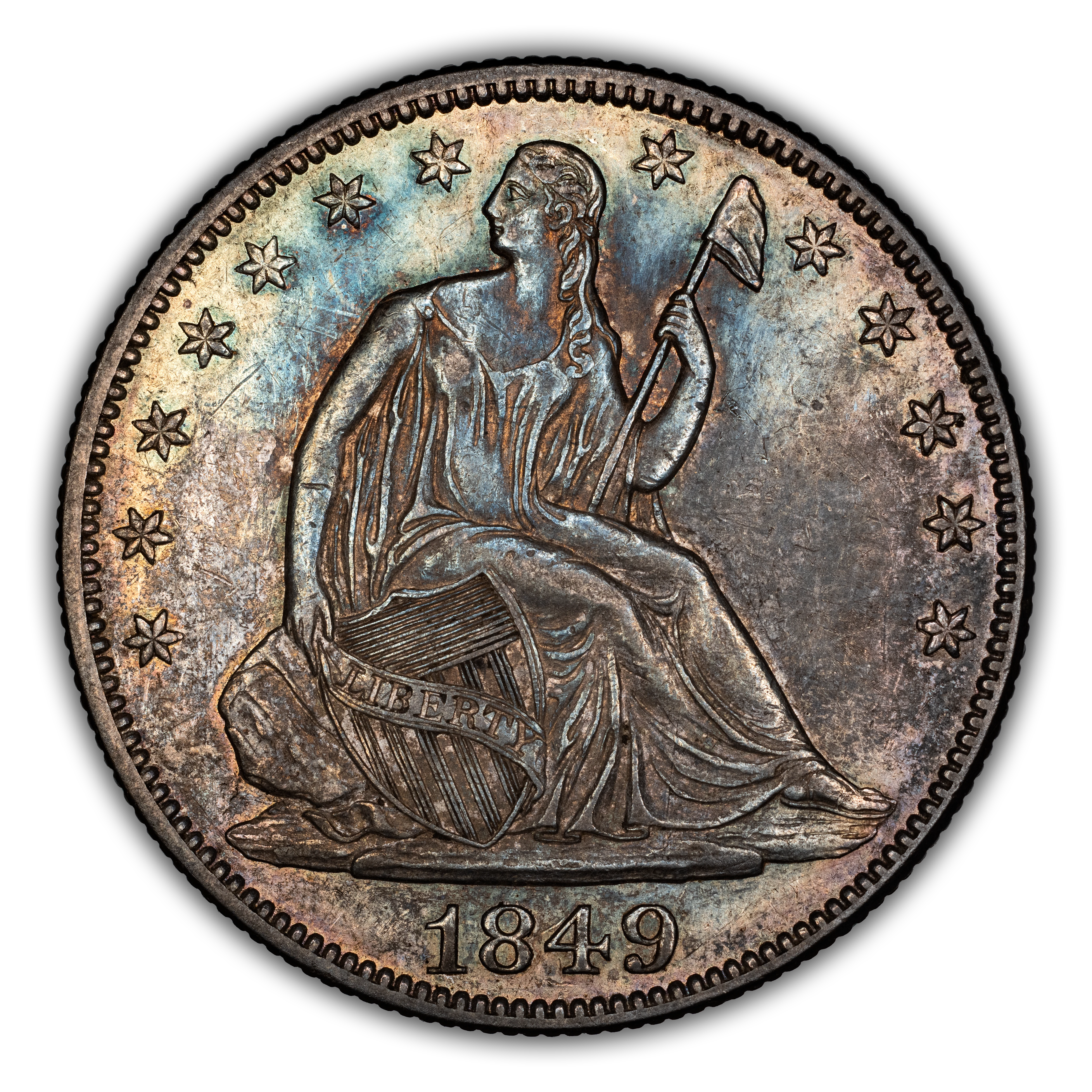 1849 50c MS