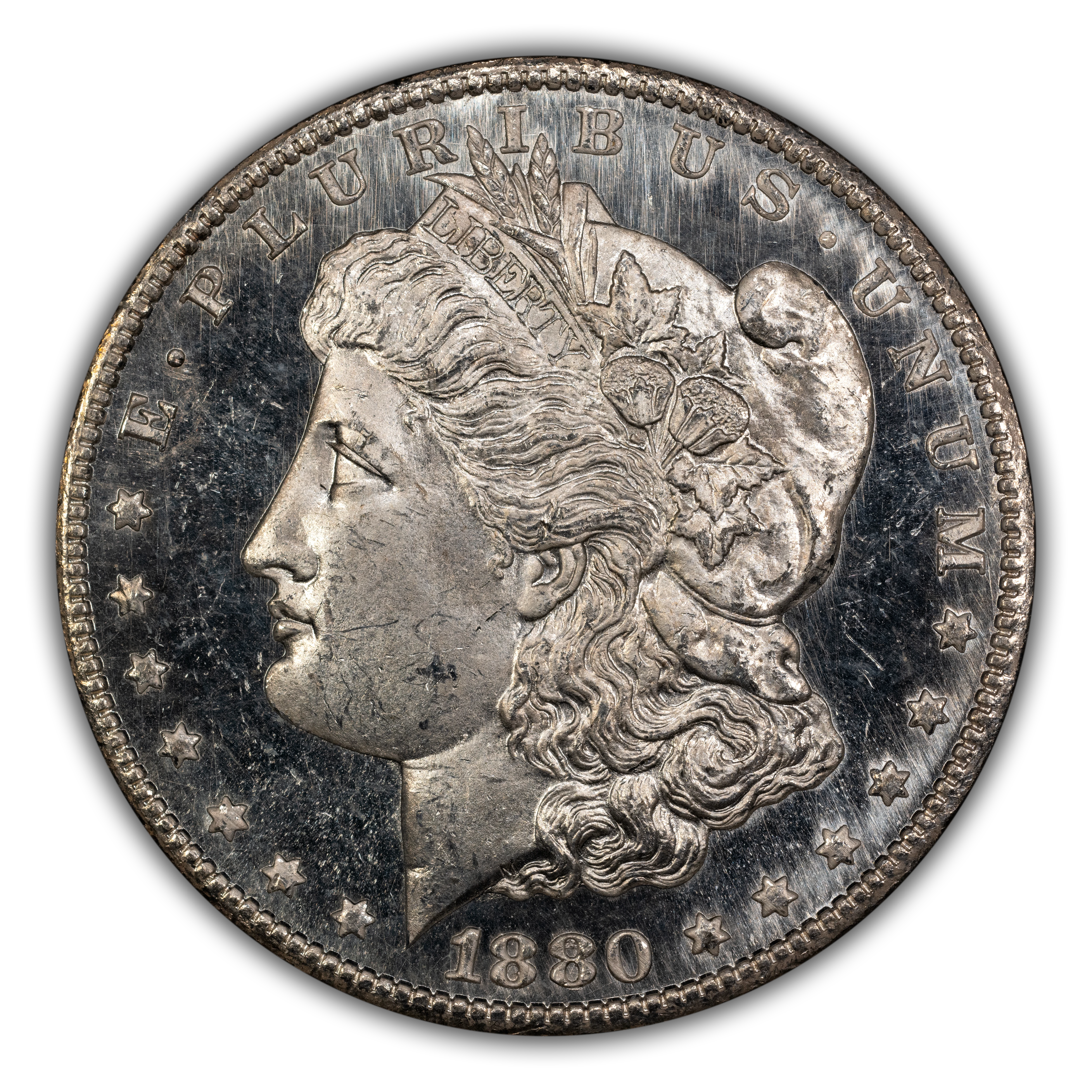 1880-CC $1 GSA Hoard, 8/High 7 MS DMPL