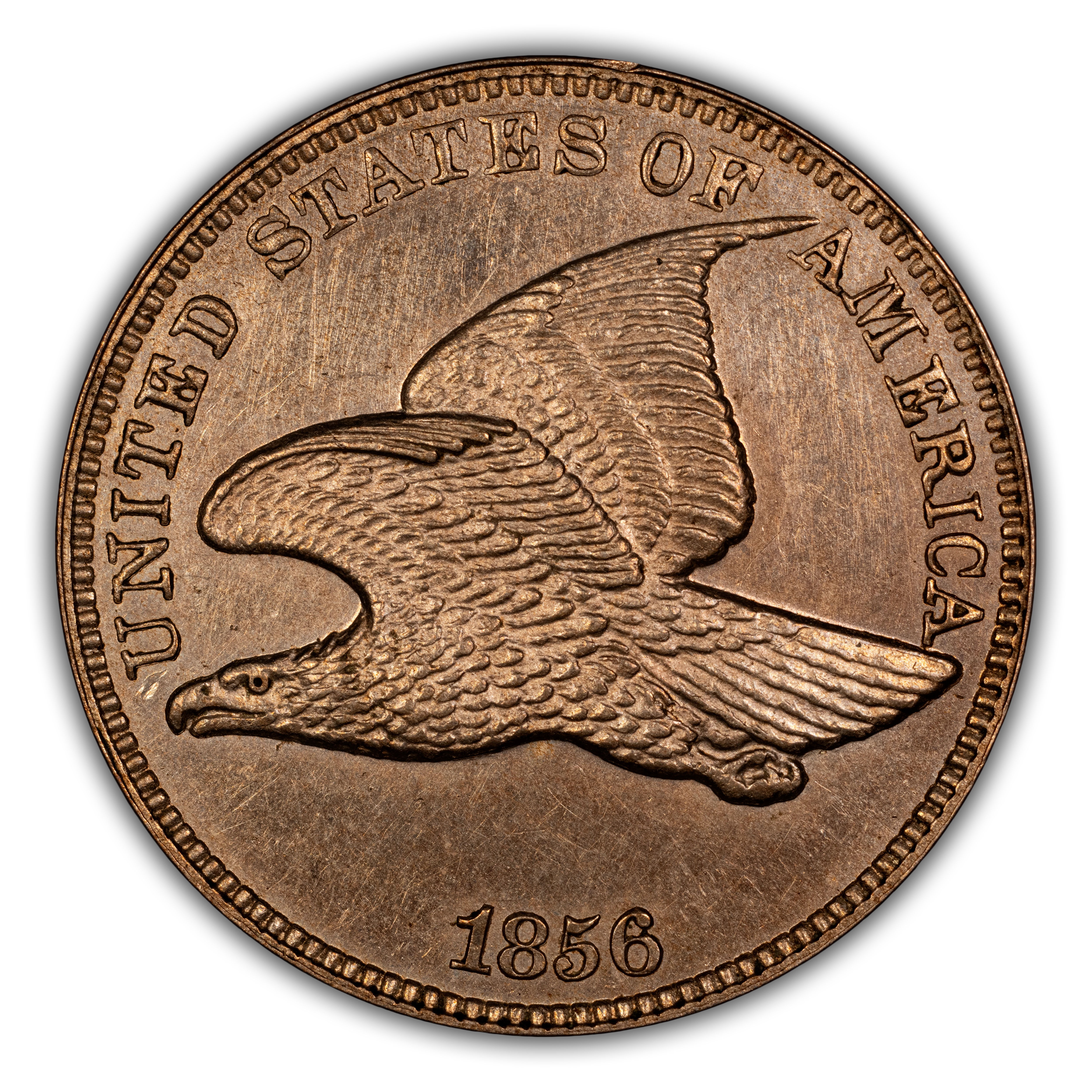 1856 1c Flying Eagle, S-PR3 PR
