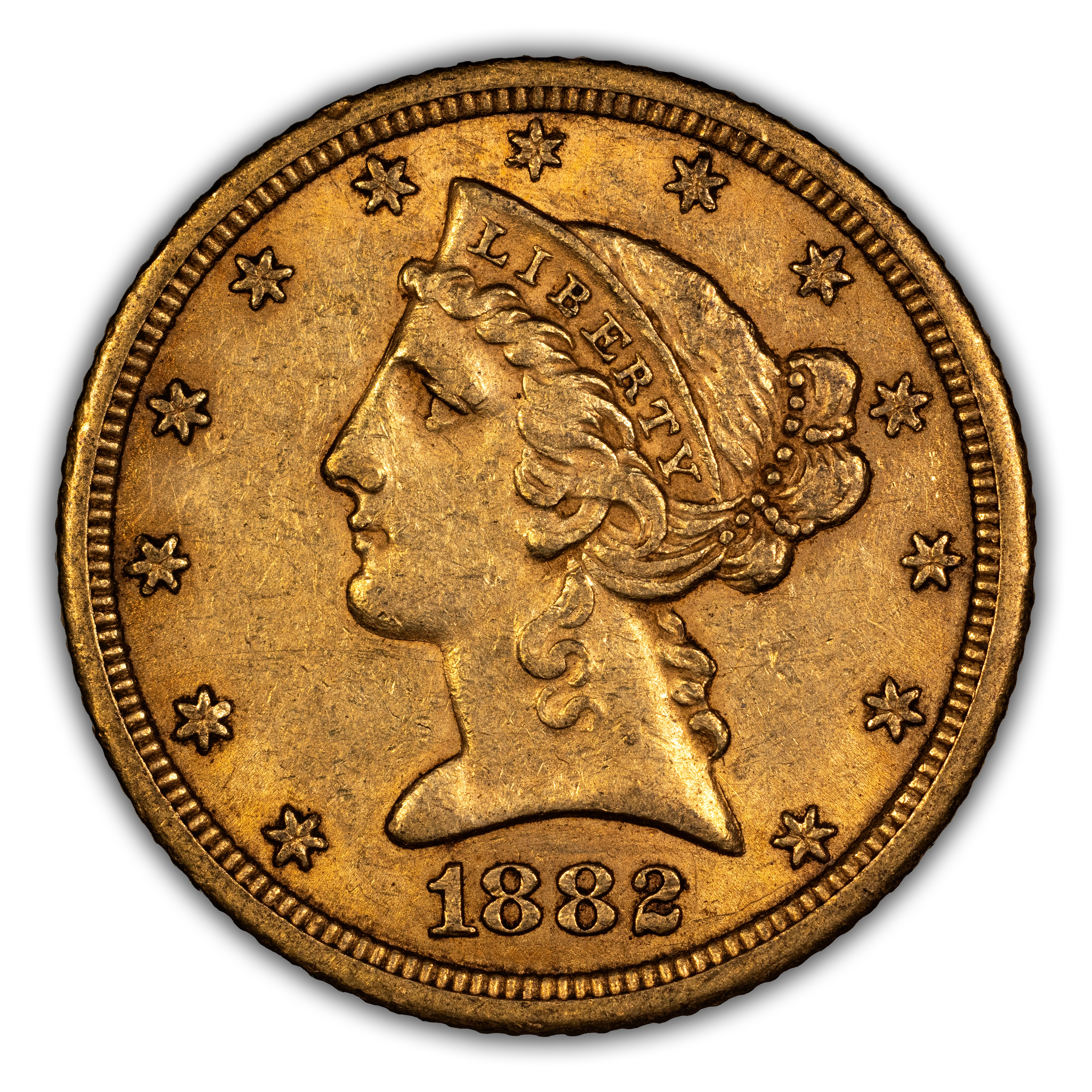 1882-CC $5 MS