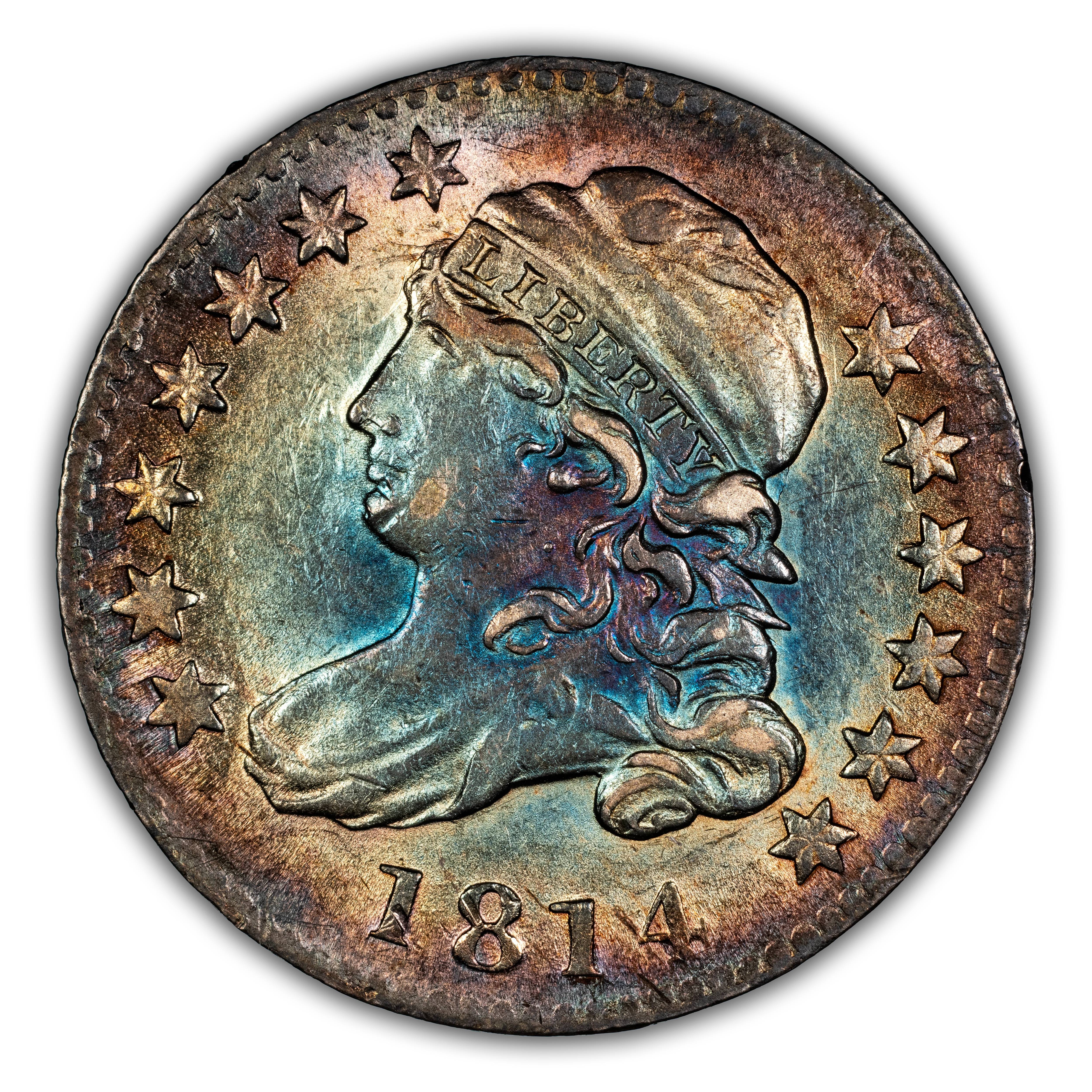 1814 10c Large Date, JR-3 MS