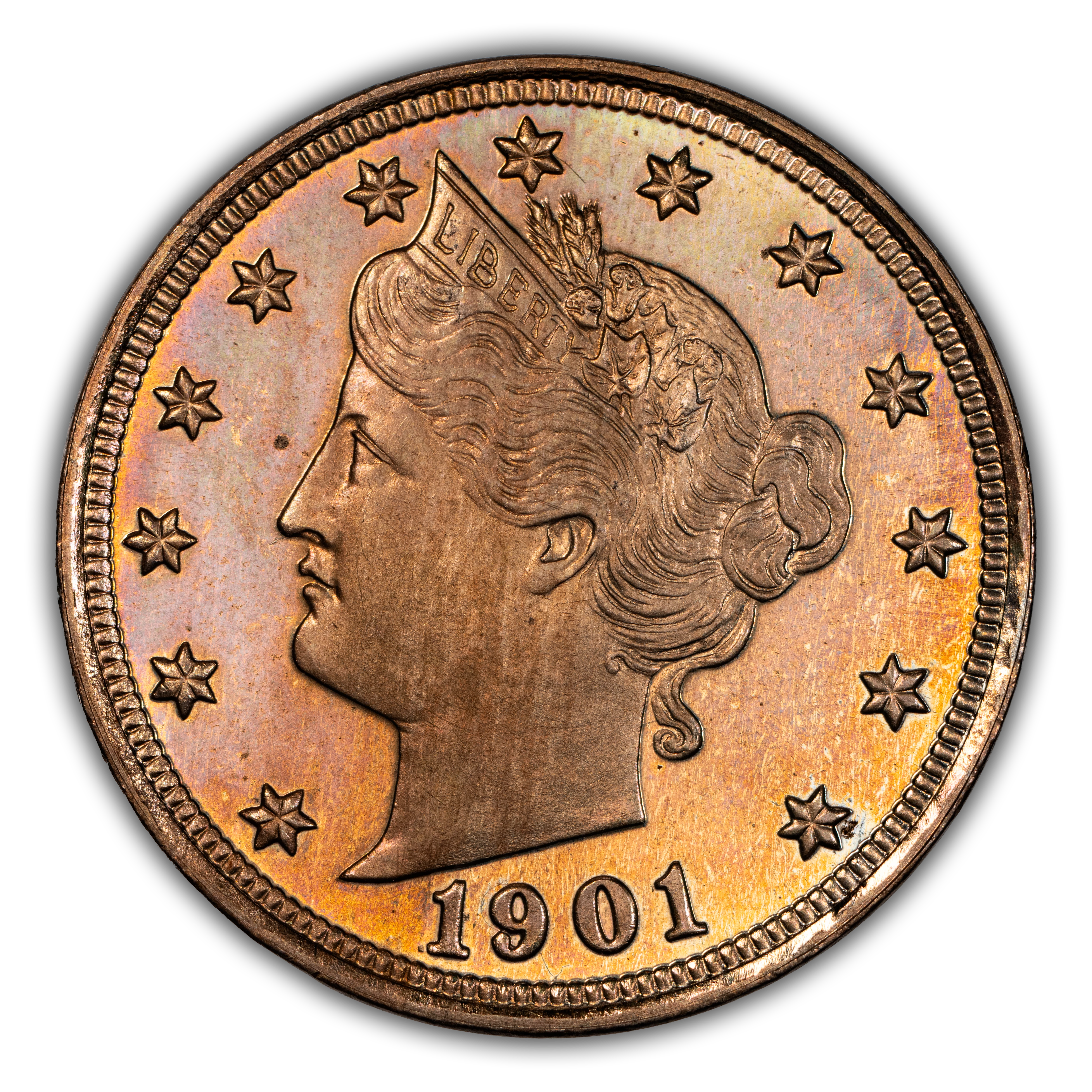 1901 5c PR