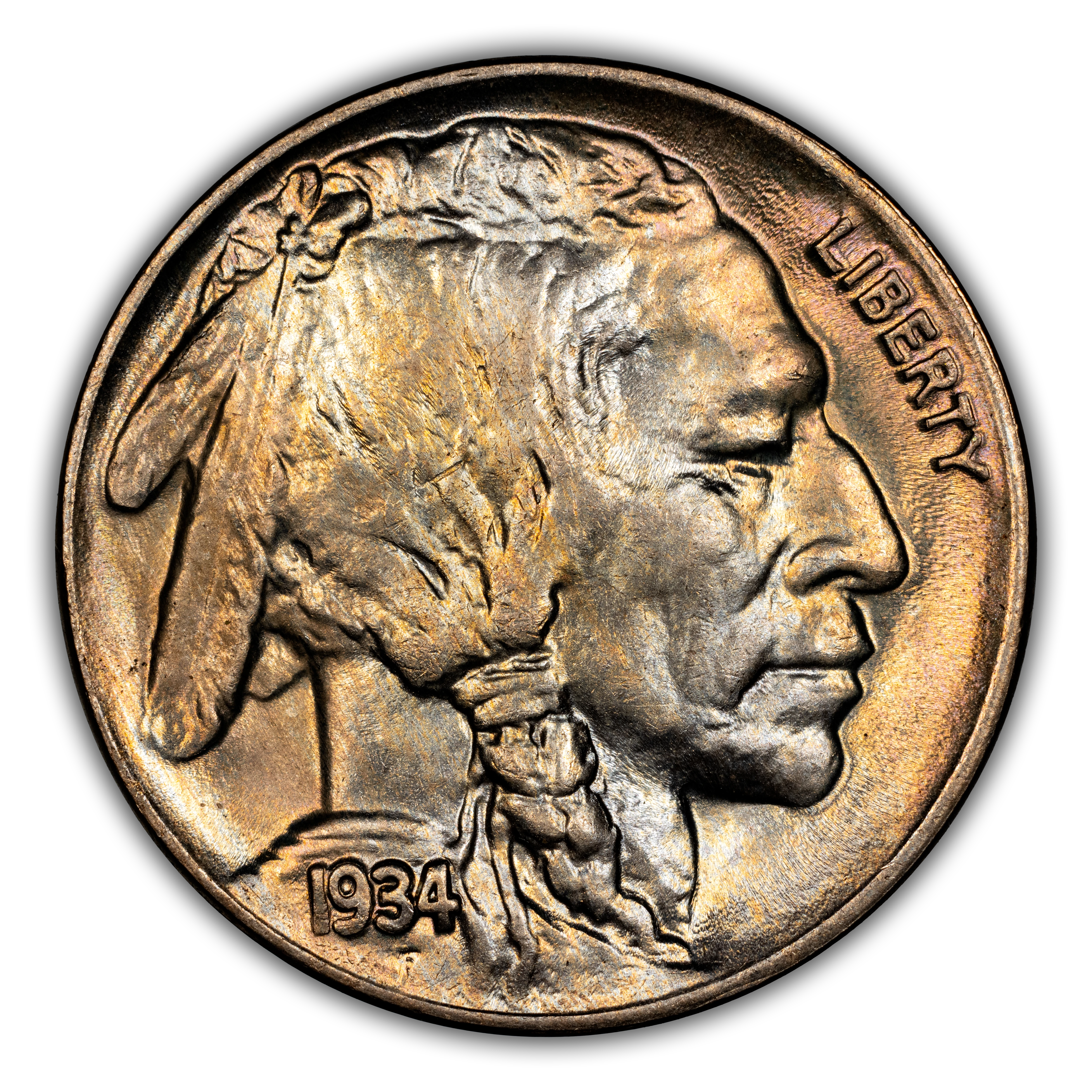 1934 5c MS
