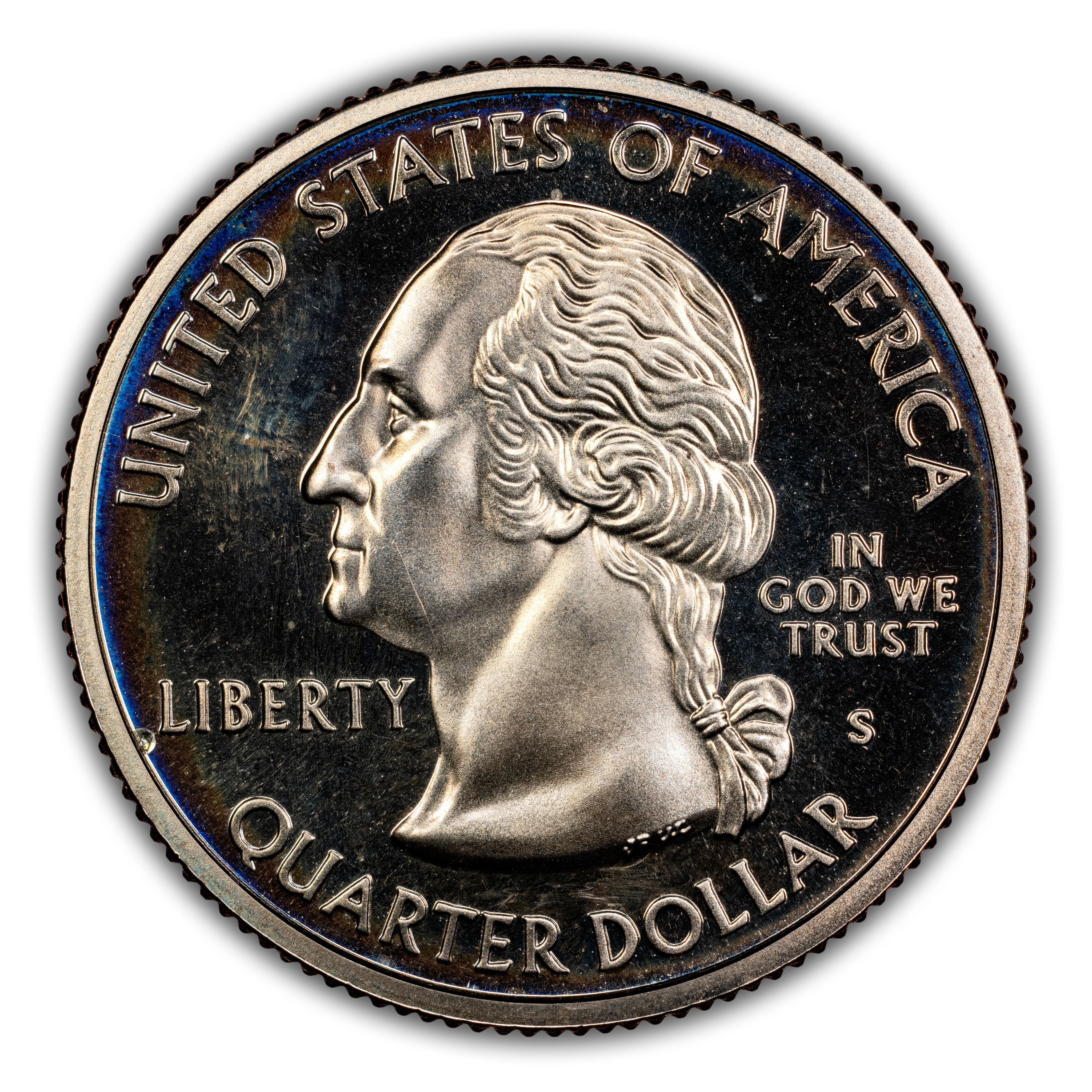 2001-S 25c Kentucky, Clad PR DCAM