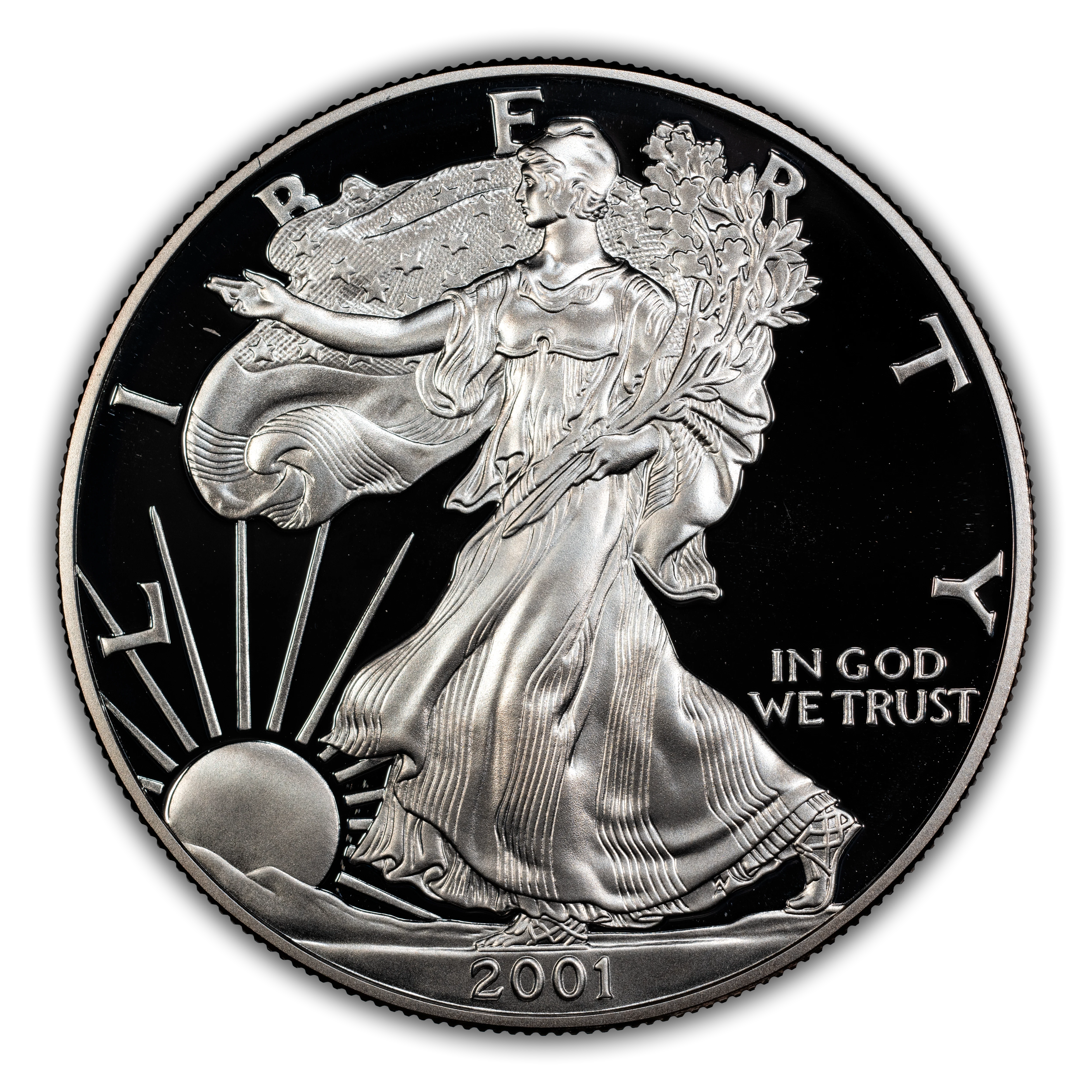 2001 $1 Silver Eagles, Proof Values & Prices | Greysheet