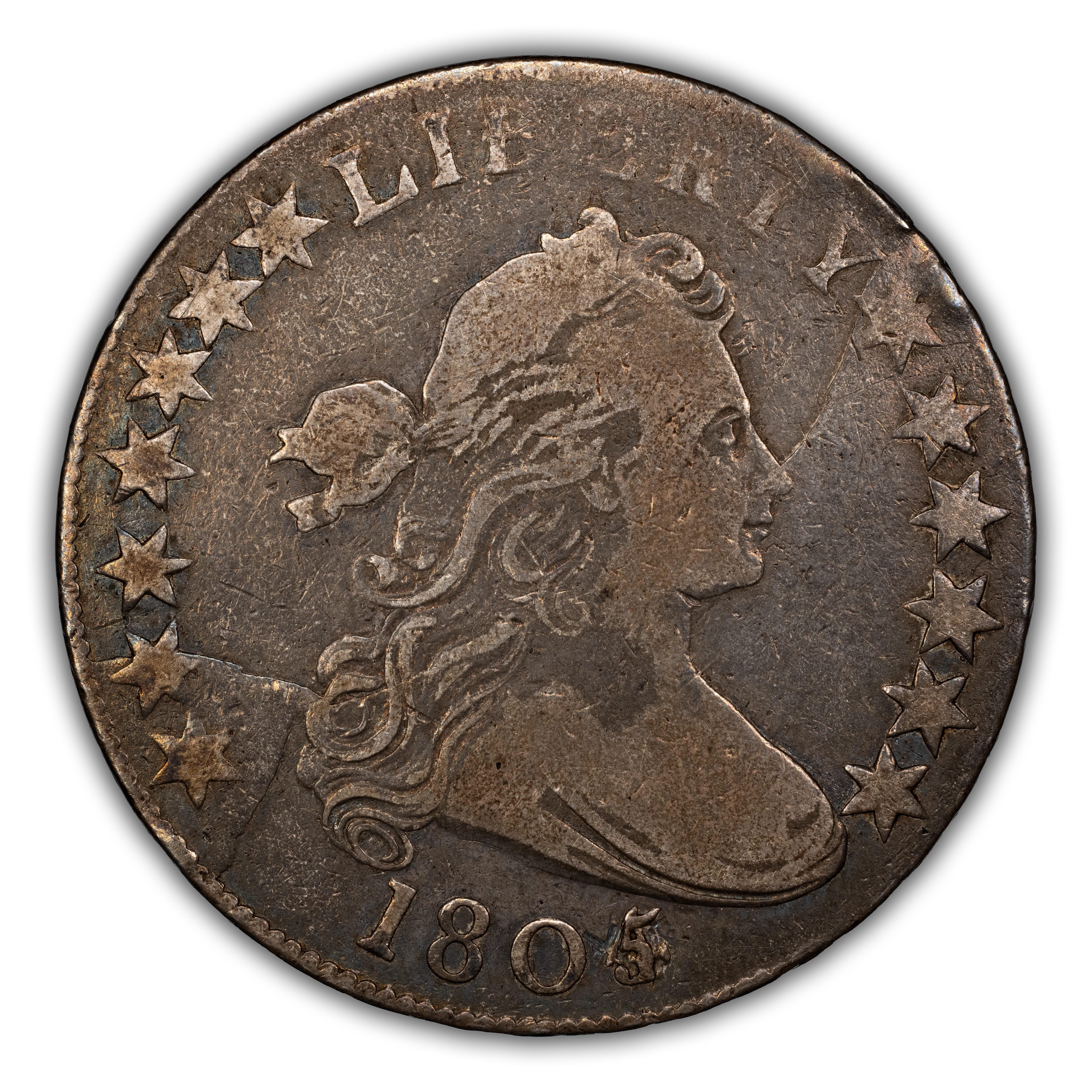 1805/4 50c O-103a MS