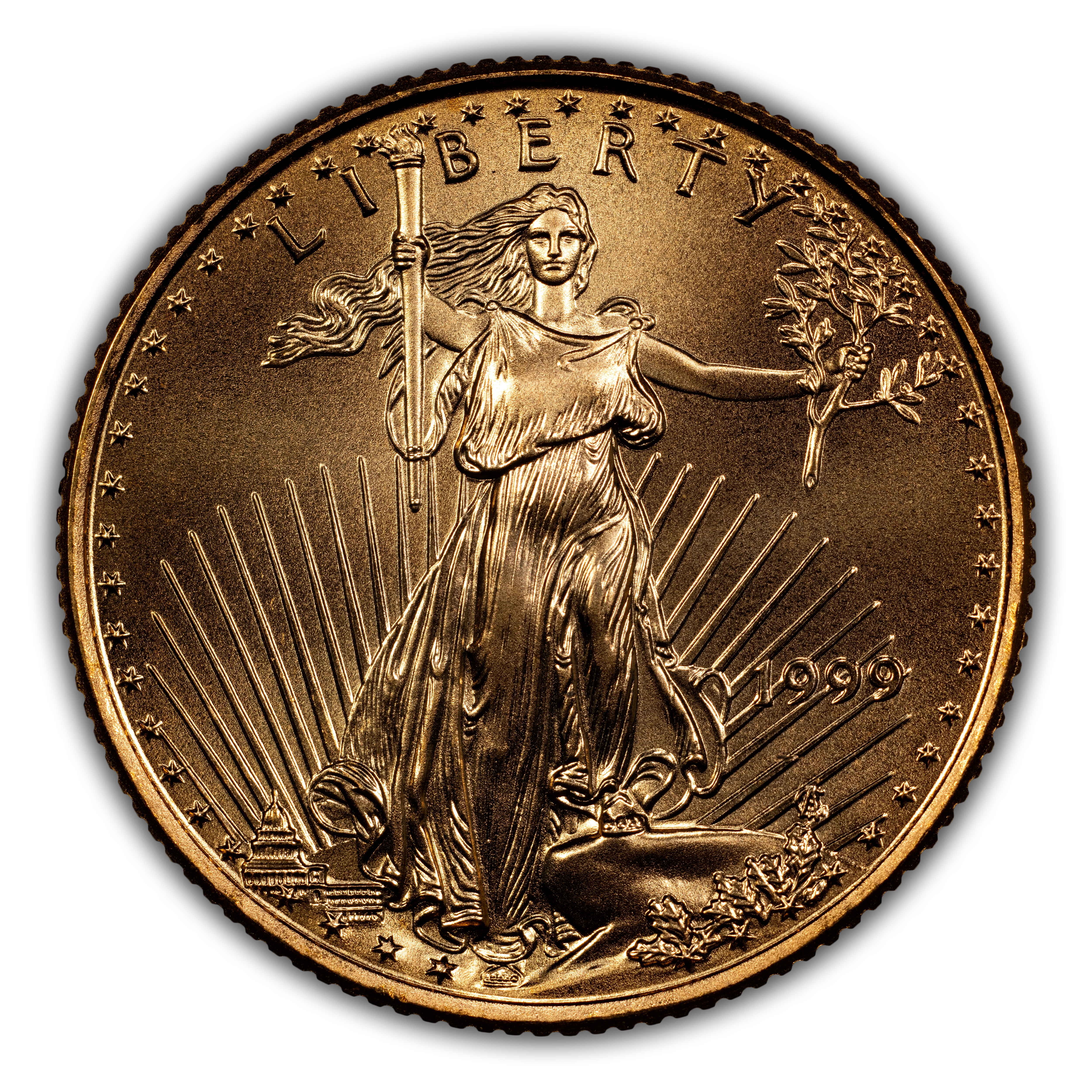 1999 $10 Gold Eagle MS