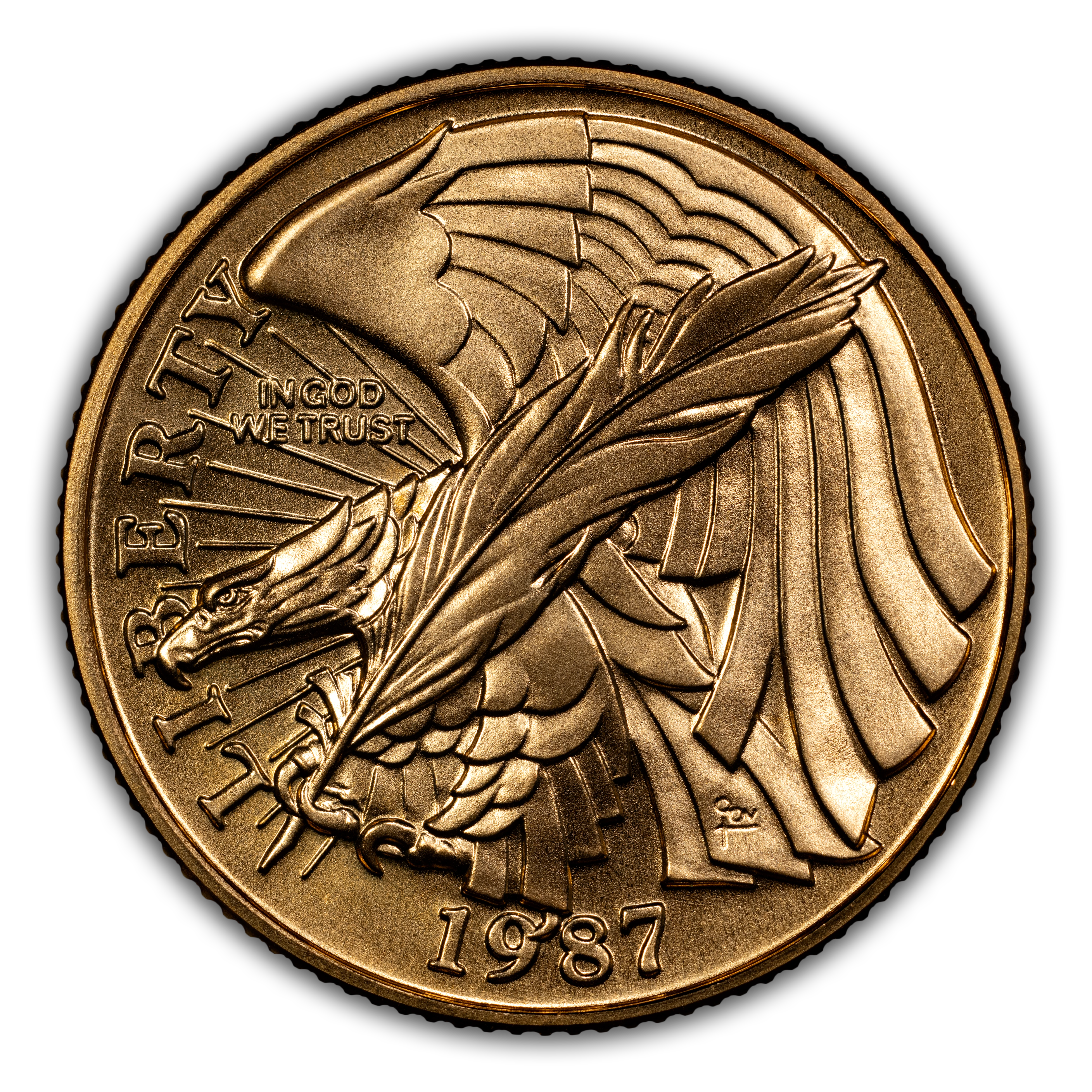 1987-W G$5 Constitution Bicentennial MS