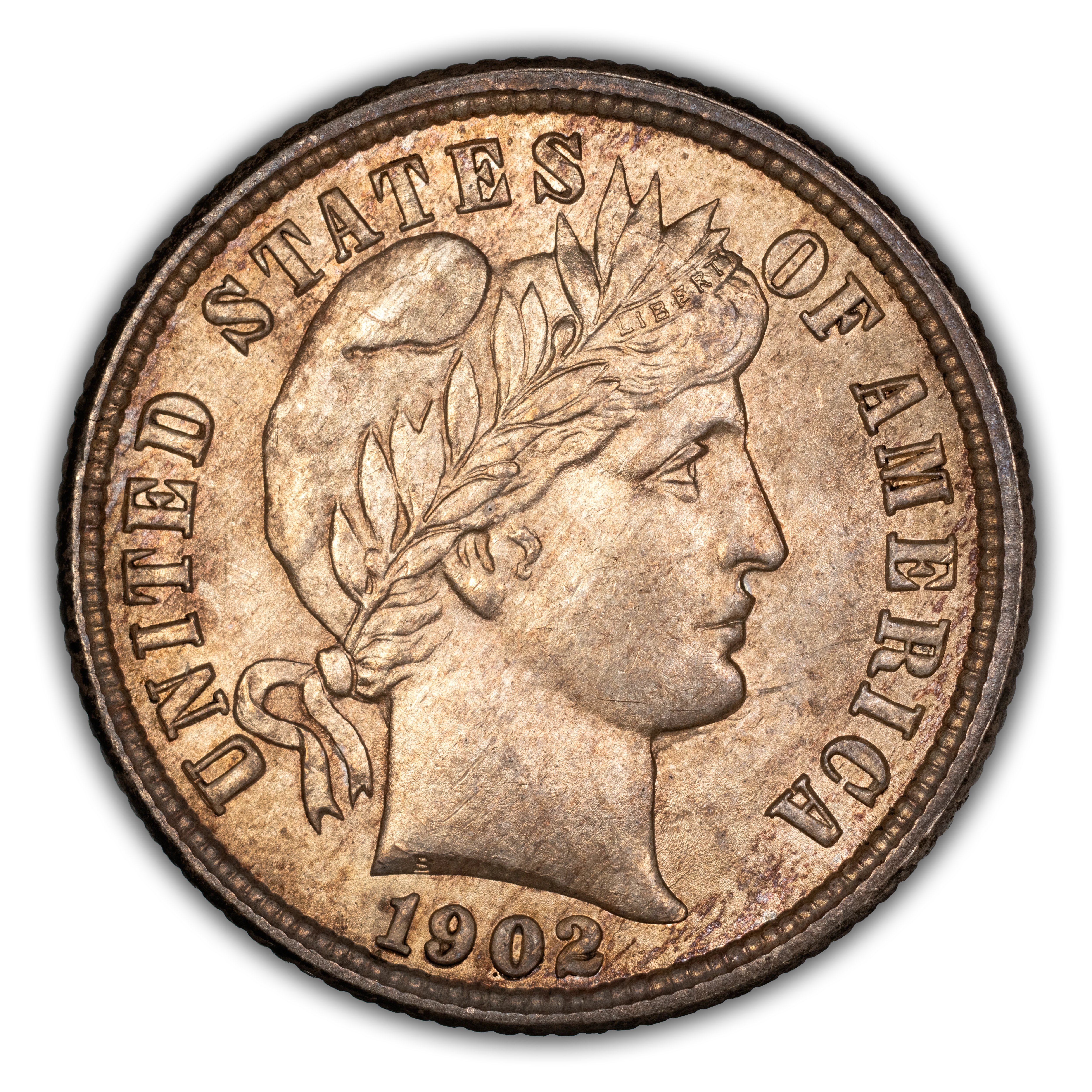 1902-O 10c MS