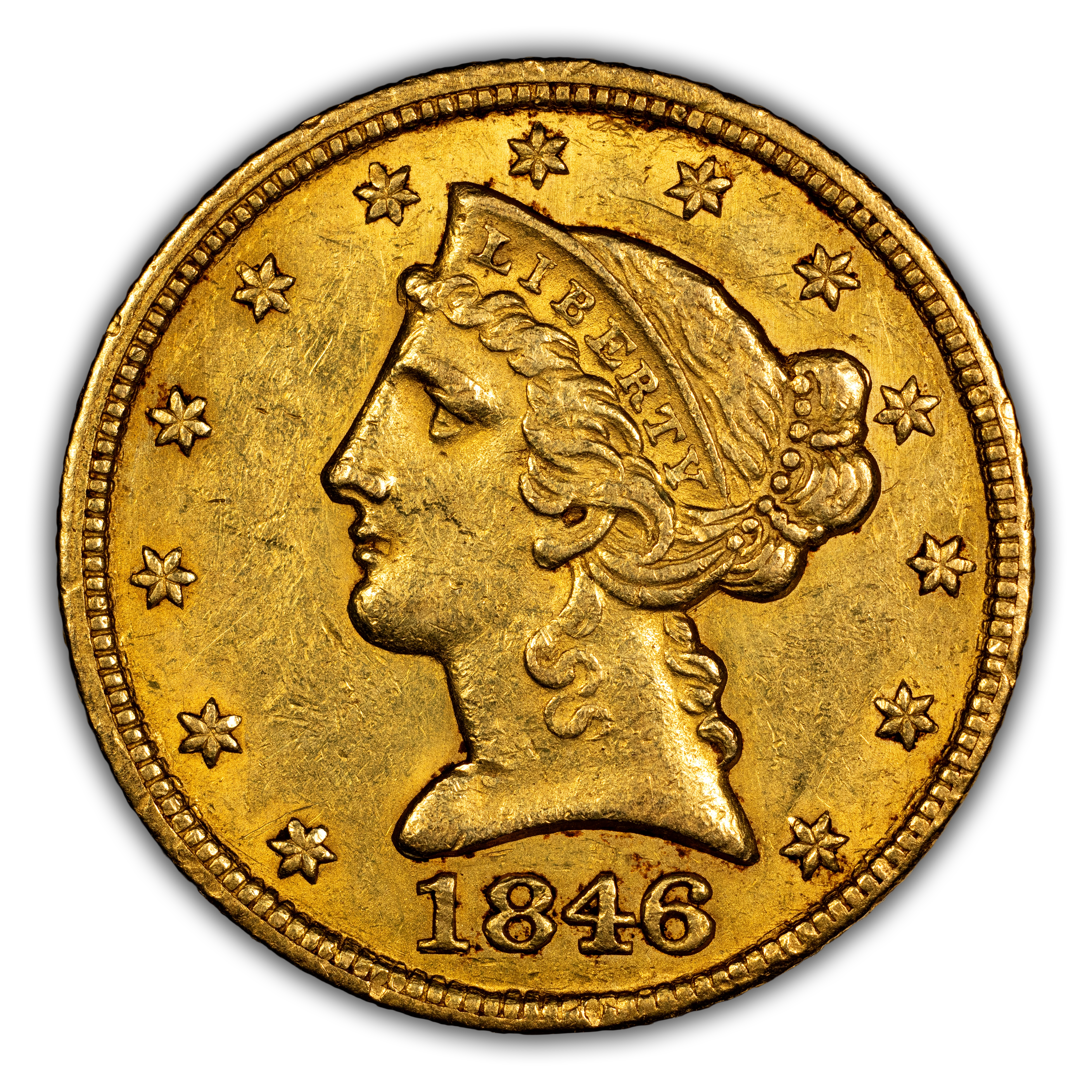 1846-C $5 MS