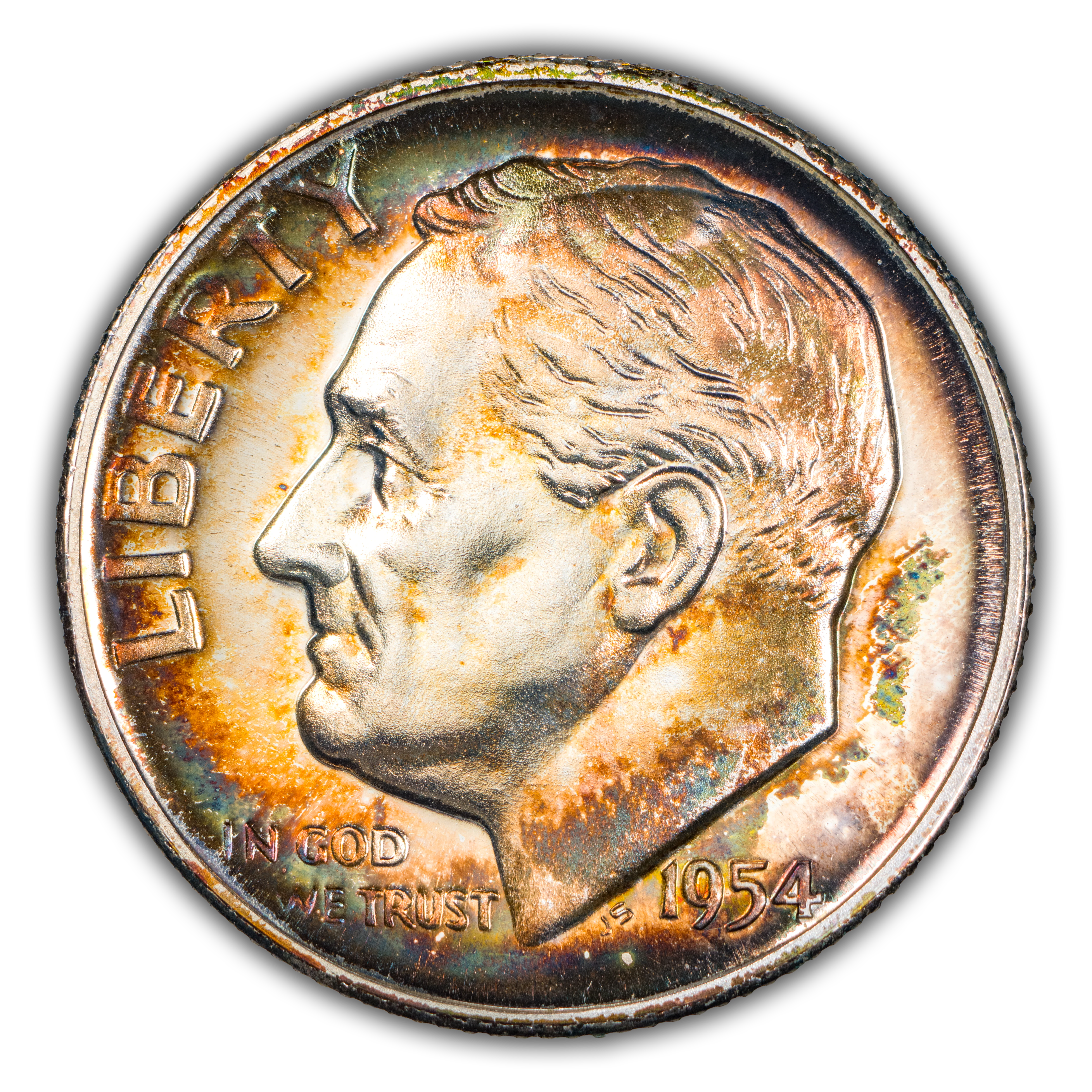 1954 10c PR