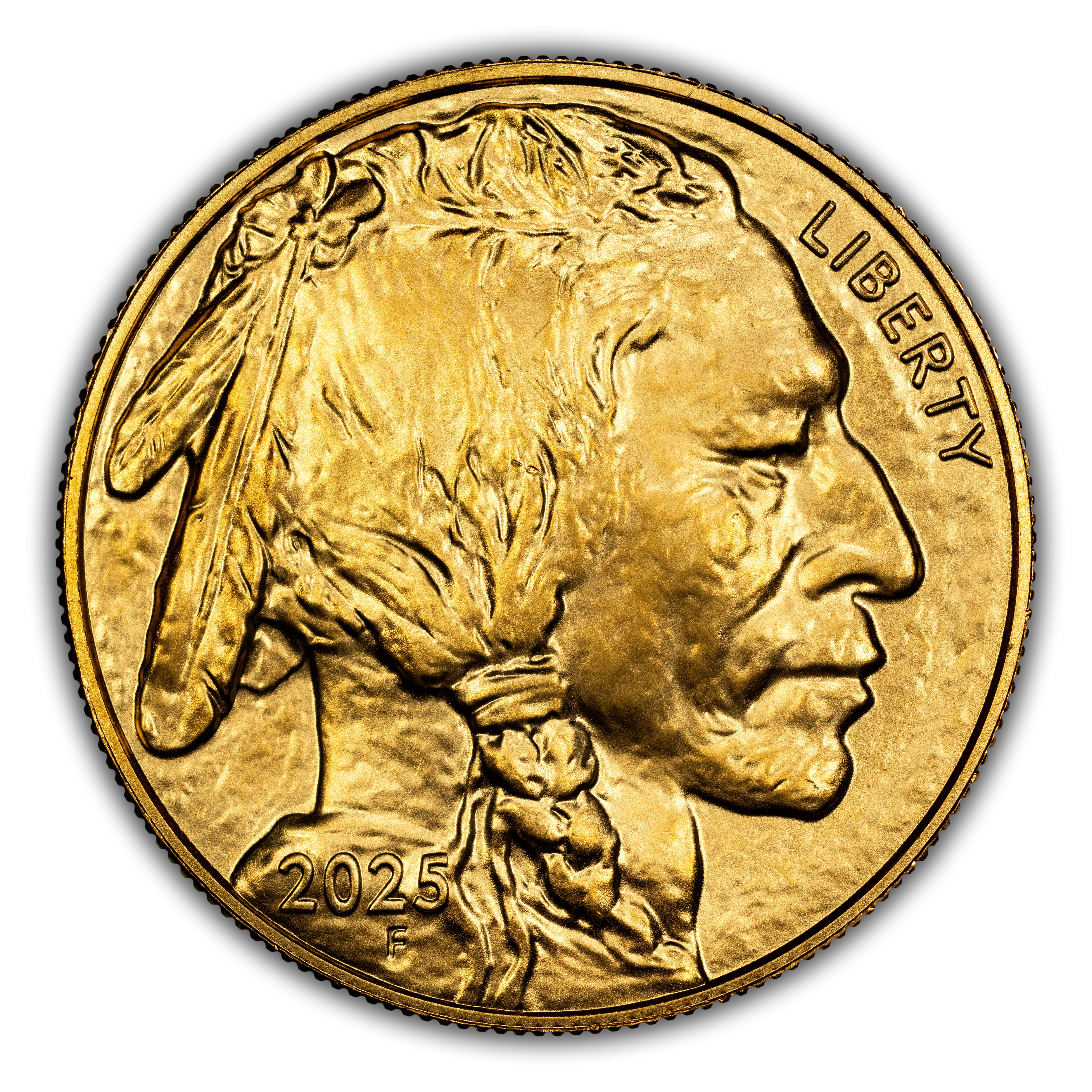 2025 G$50 Gold Buffalo MS